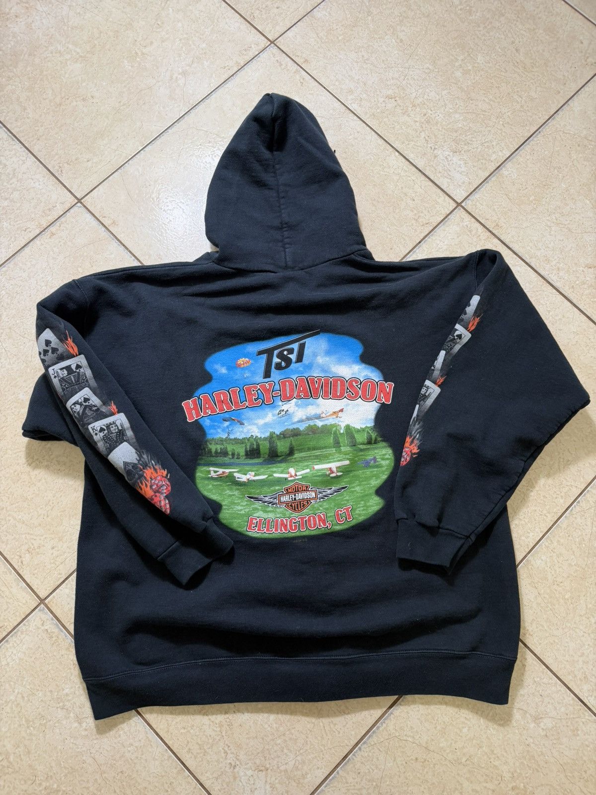 Harley Davidson Harley Davidson Zip Up Hoodie Large Size US L / EU 52-54 / 3 - 6 Thumbnail
