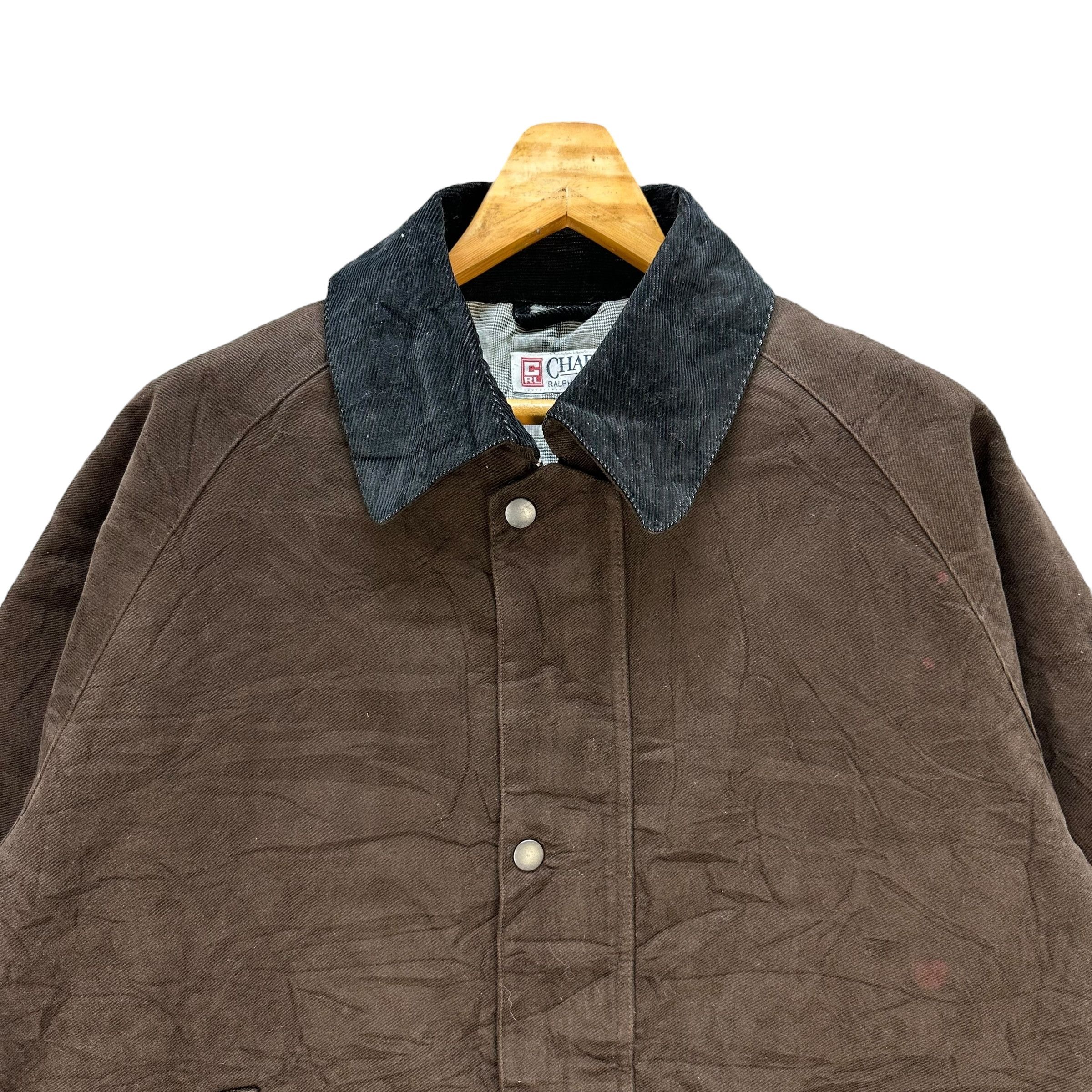 Chaps Ralph Lauren CHAPS RALPH LAUREN Collared Chore Jacket #A34-0776 Size US L / EU 52-54 / 3 - 2 Thumbnail