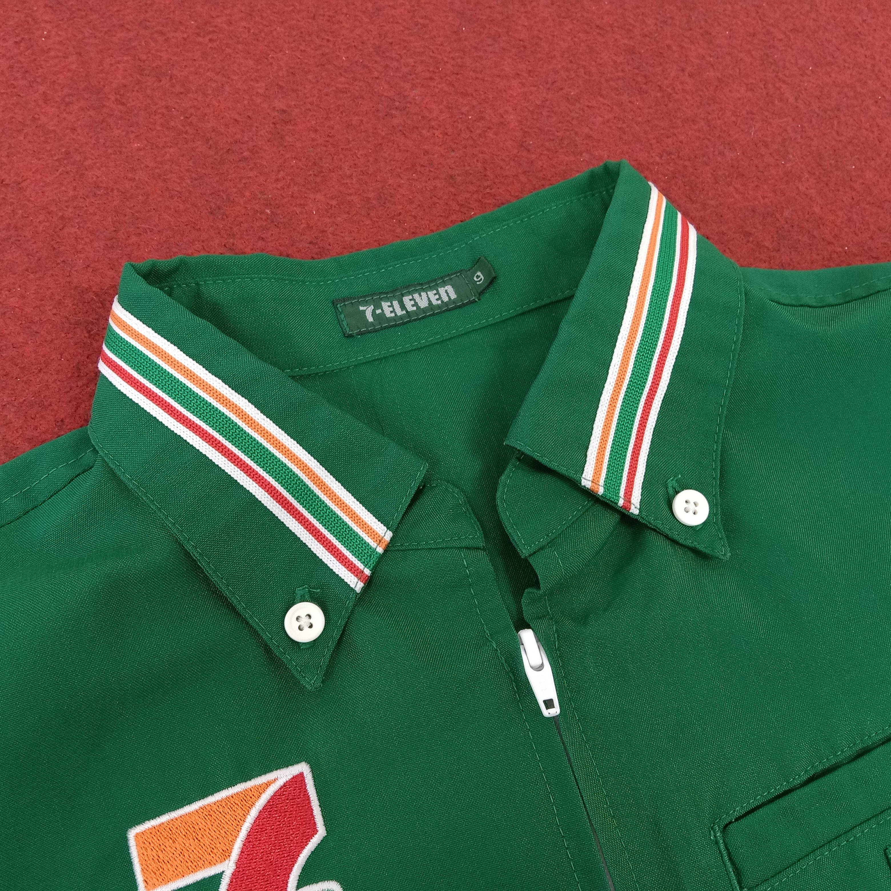 Japanese Brand × Vintage 7 Eleven Japanese Workers Uniform Jacket Size US S / EU 44-46 / 1 - 5 Thumbnail