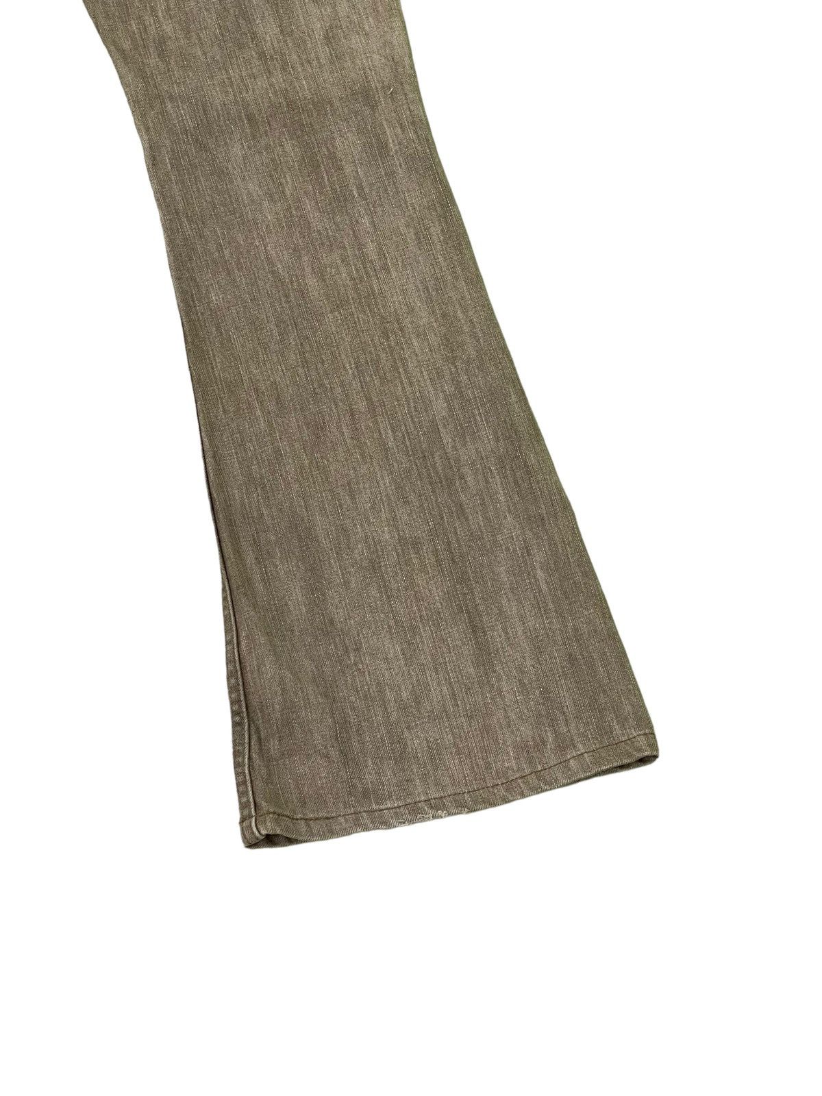 Japanese Brand Flare Jeans Sweet Camel Distress Low Rise Boot Cut 7🟦5 Size US 29 - 15 Thumbnail