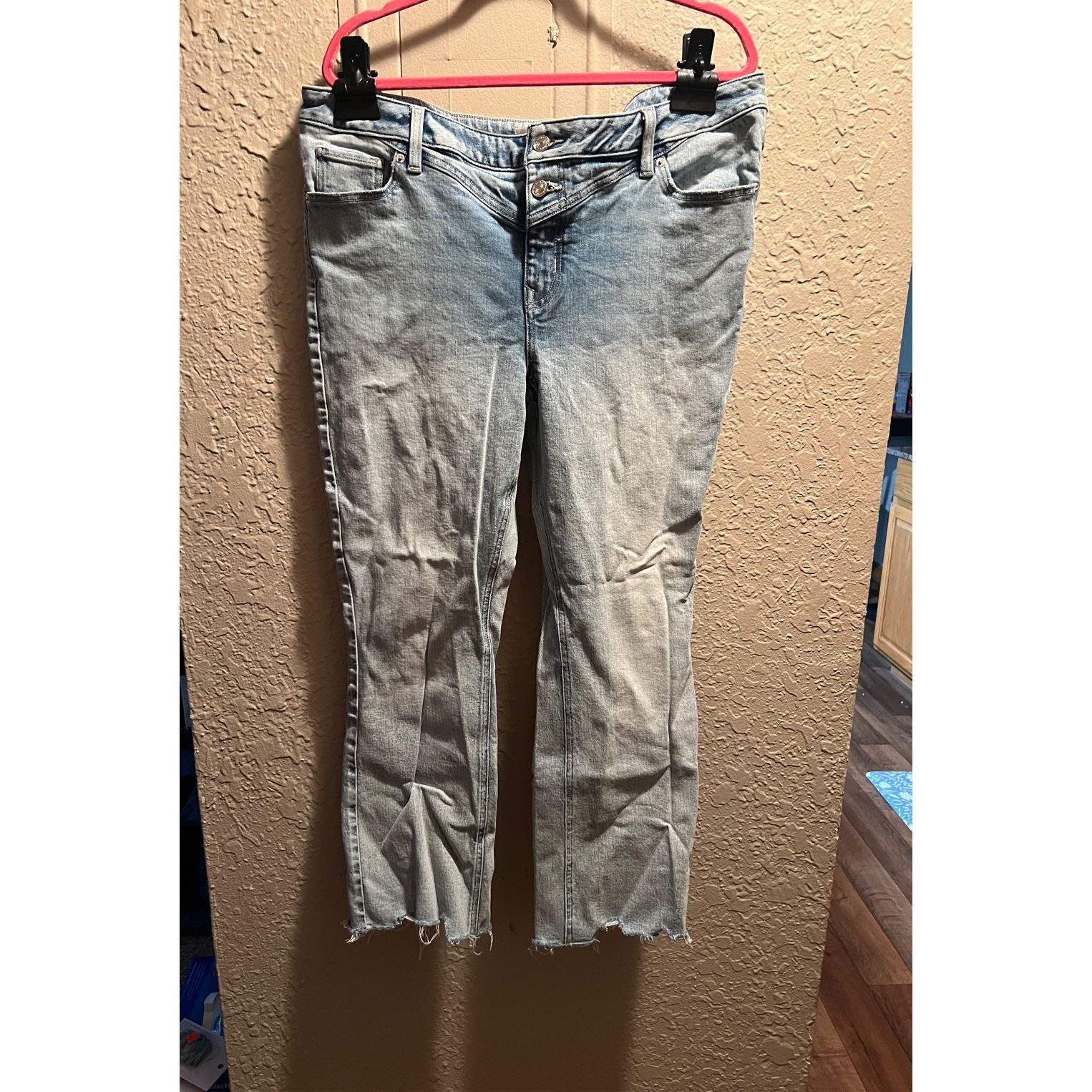 Other m Jeans By Maurices Light Colored Mid-Rise Kick Boot Ankle J Size 38" / US 16 / IT 52 - 1 Thumbnail