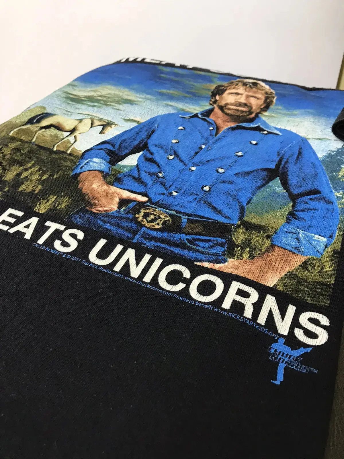 Band Tees Chuck Norris 2011 kick productions t-shirt Size US S / EU 44-46 / 1 - 4 Thumbnail