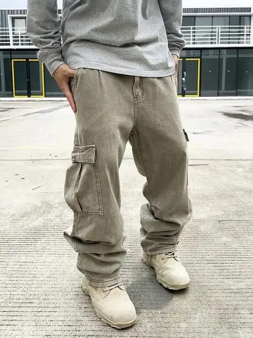 Jean Norika x Ibuki Cargo Loose Fit Pants Gorpcore Size US 32 / EU 48 - 4 Thumbnail