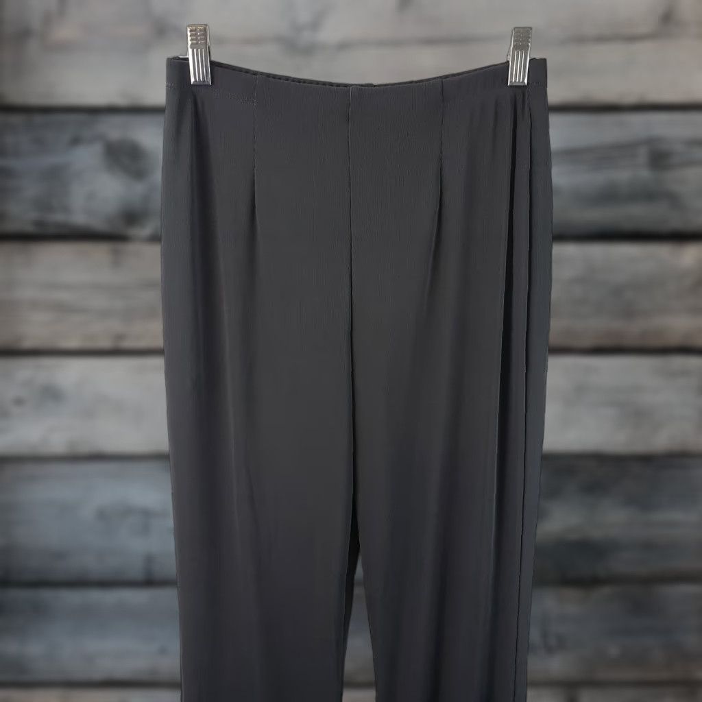 Vintage Chico's EasyWear Women's Pull On Pants Small Short Gray Straight Leg Pants Womens Small Short Gray Pull On Size 28" / US 6 / IT 42 - 1 Thumbnail