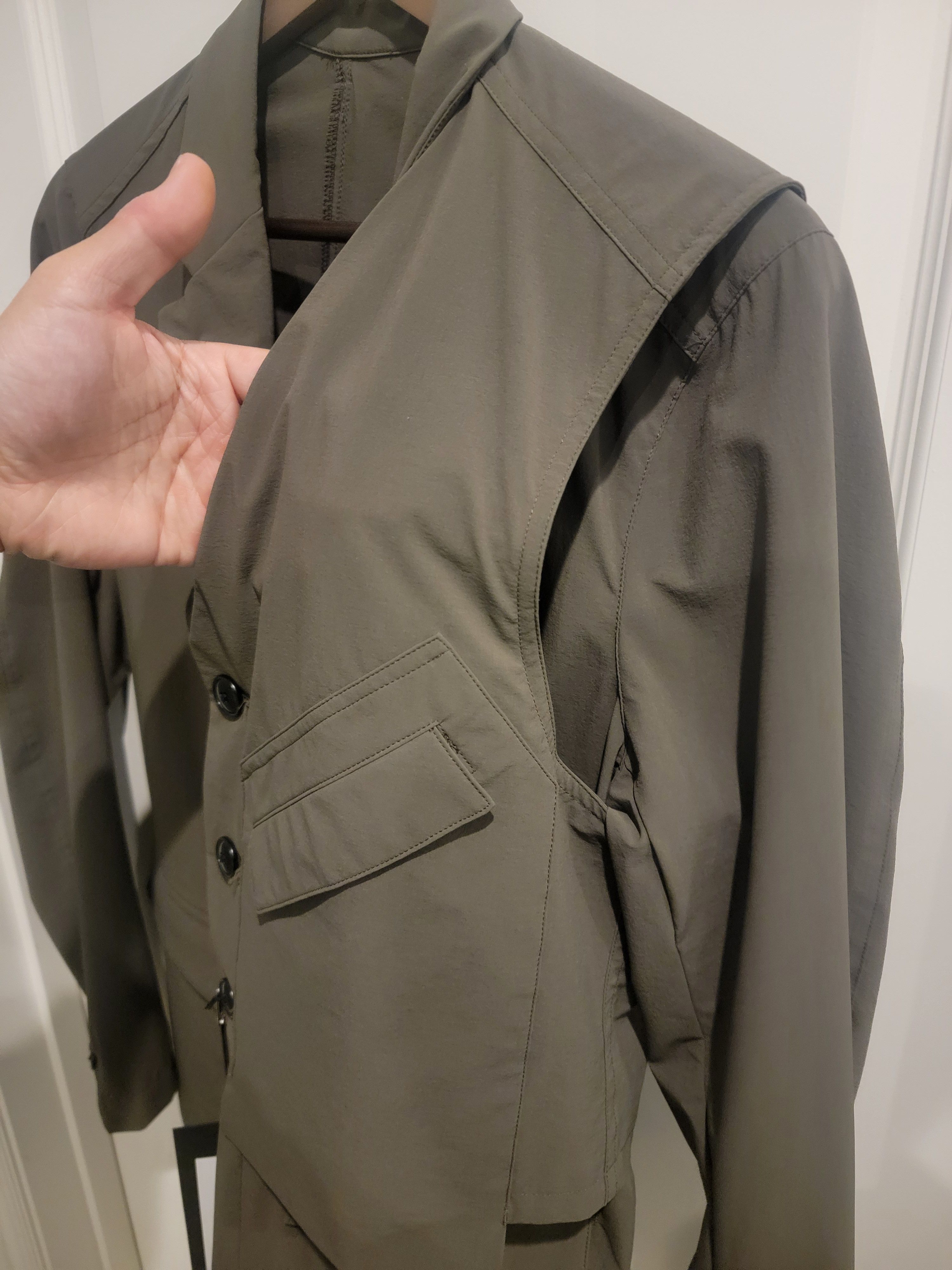 The Viridi-anne SS2023 Asymmetrical Blazer Size US S / EU 44-46 / 1 - 4 Thumbnail