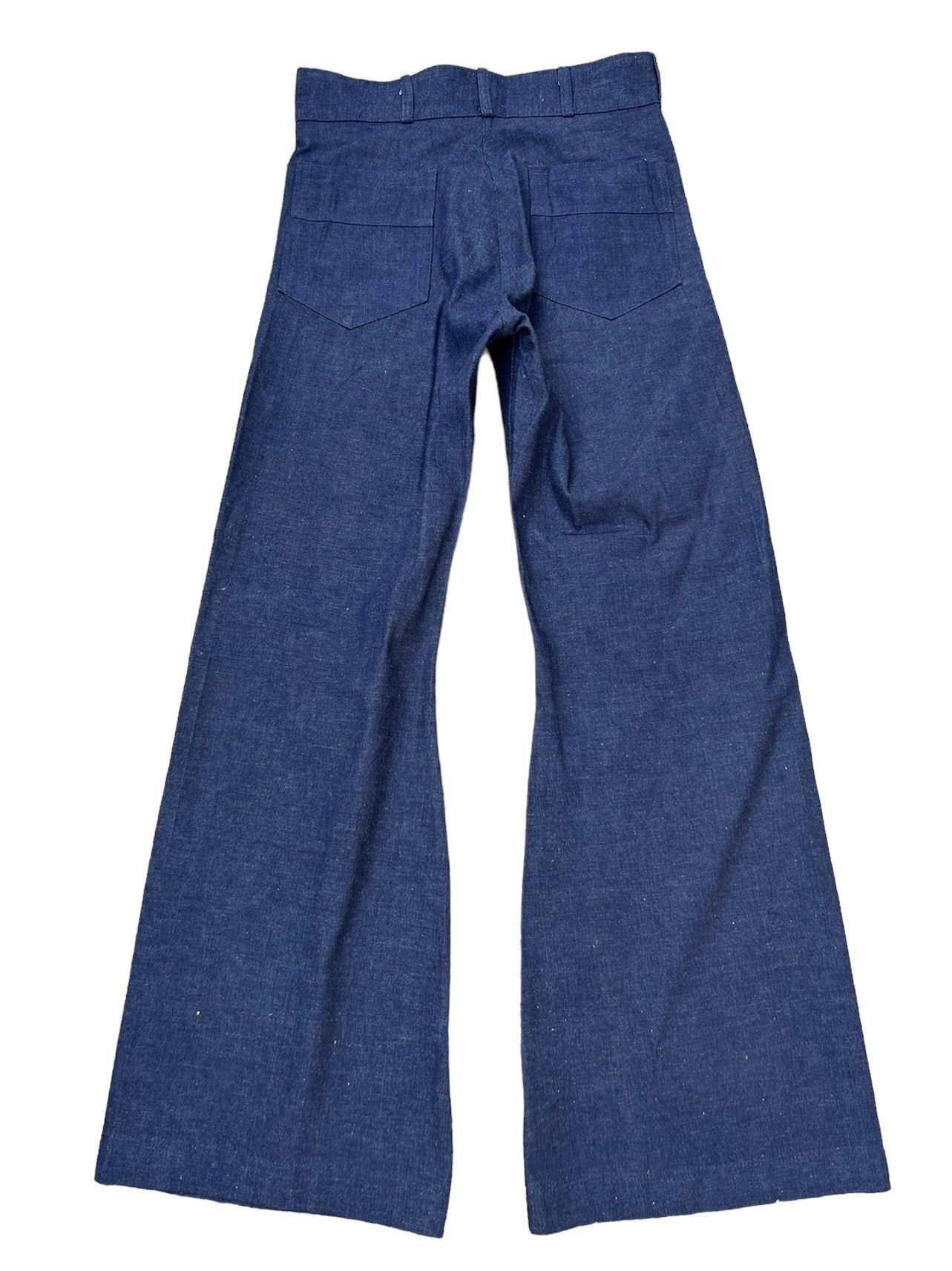 Vintage 50s 60s Seafarer Cone Denim Sanforized Super Flare Jeans Size US 29 - 2 Thumbnail