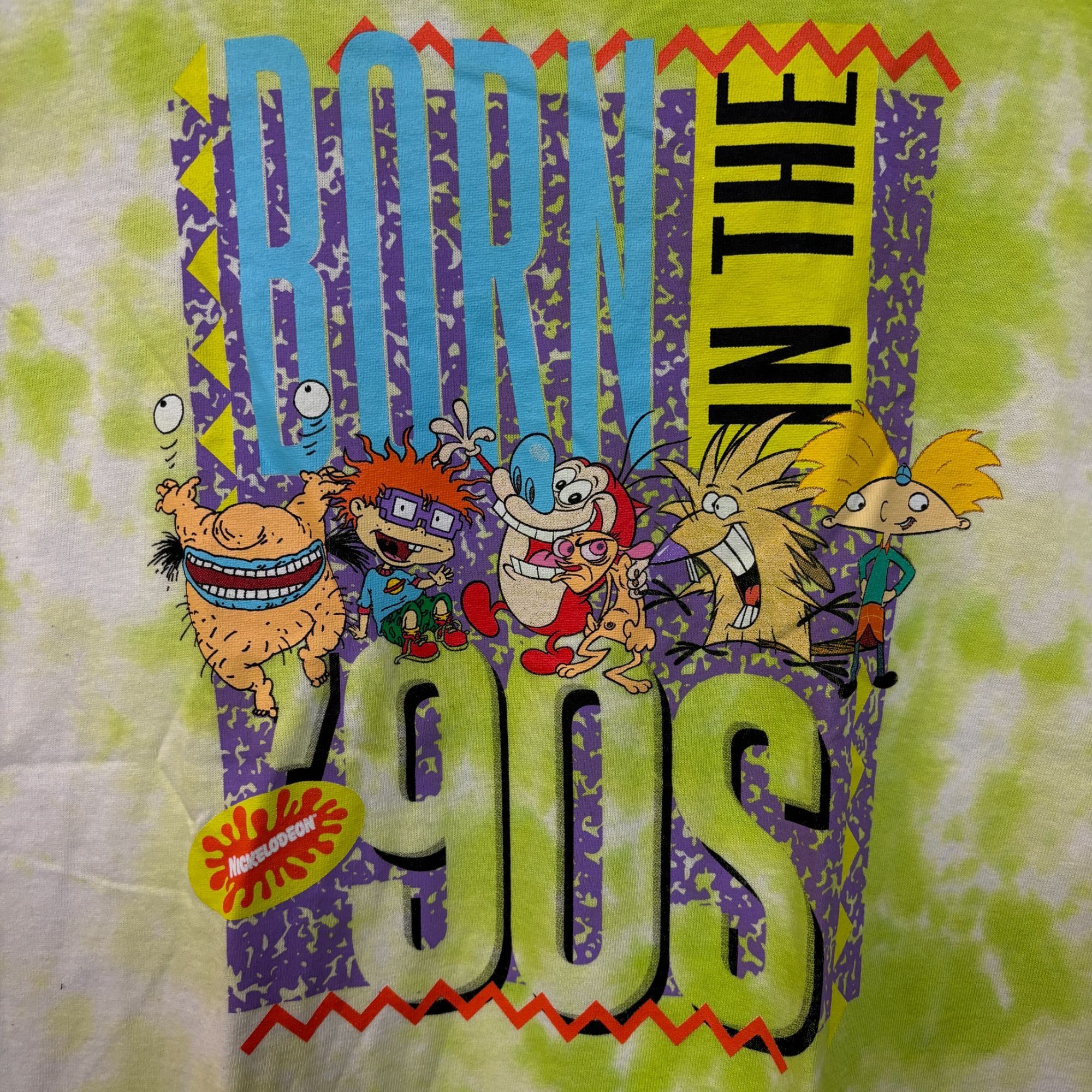 Nickelodeon Nickelodeon Born In The 90s tiedye Tshirt size medium Size US M / EU 48-50 / 2 - 2 Thumbnail