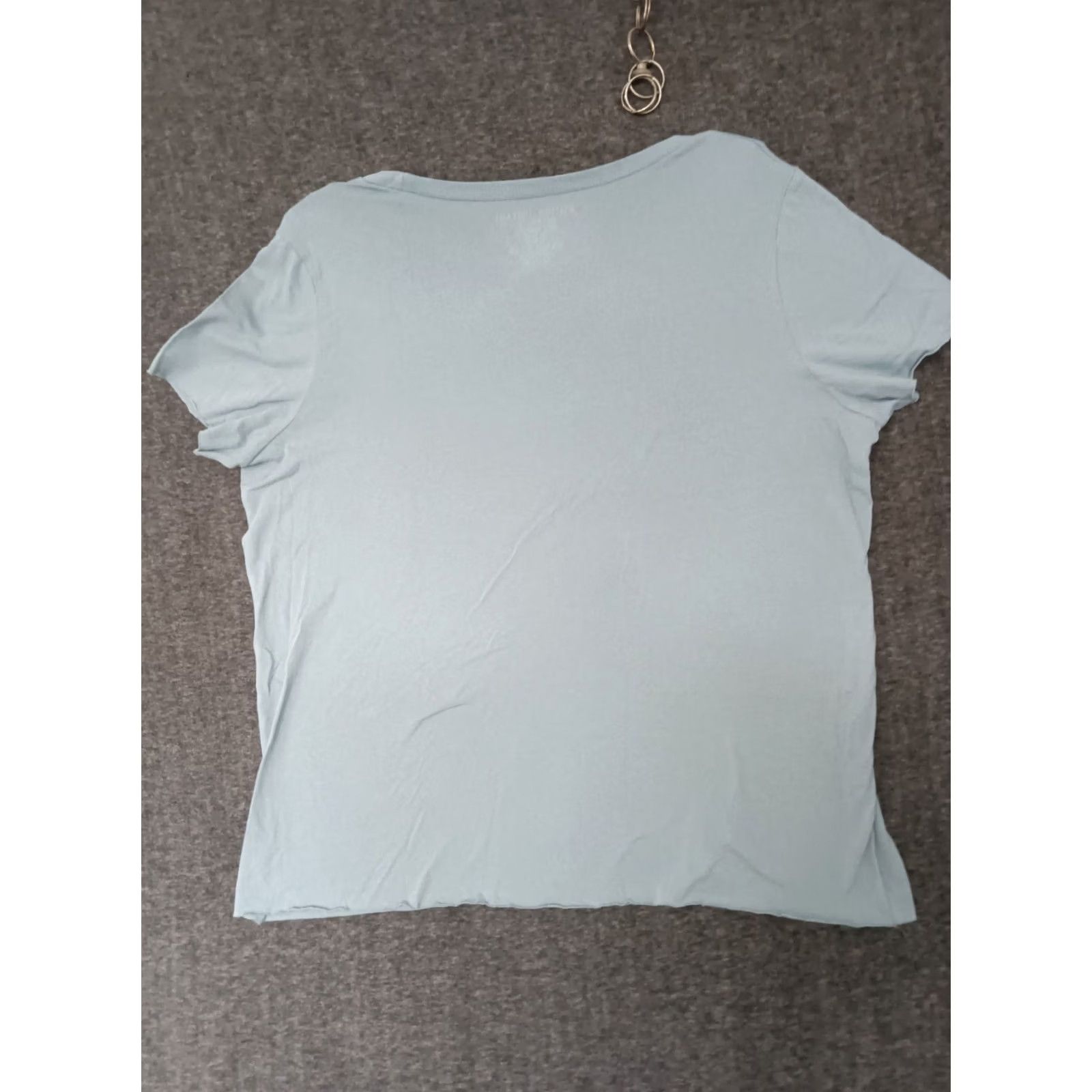 Vintage Grayson Threads T-Shirt Graphic Print Blue 2XL Womens Short Sleeve Casual Shirt Cotton Blend Pattern Print Modern Graphic Print Size XXL / US 16-18 / IT 52-54 - 2 Thumbnail