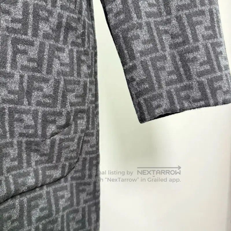 Fendi Fendi Men's Hooded Wool Coat in Multi-Color . Size US M / EU 48-50 / 2 - 6 Thumbnail