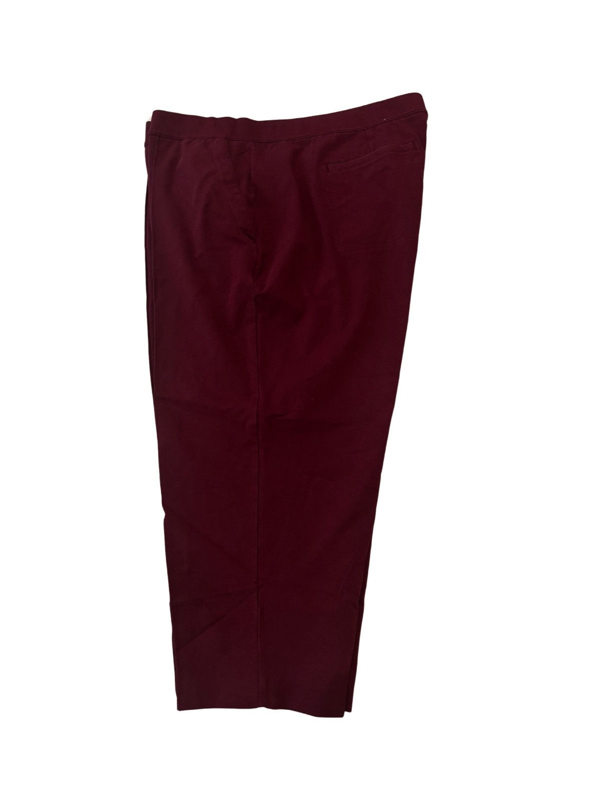 Lands' End Women’s burgundy Pants.wp2125 Size 42" / US 20 - 1 Thumbnail