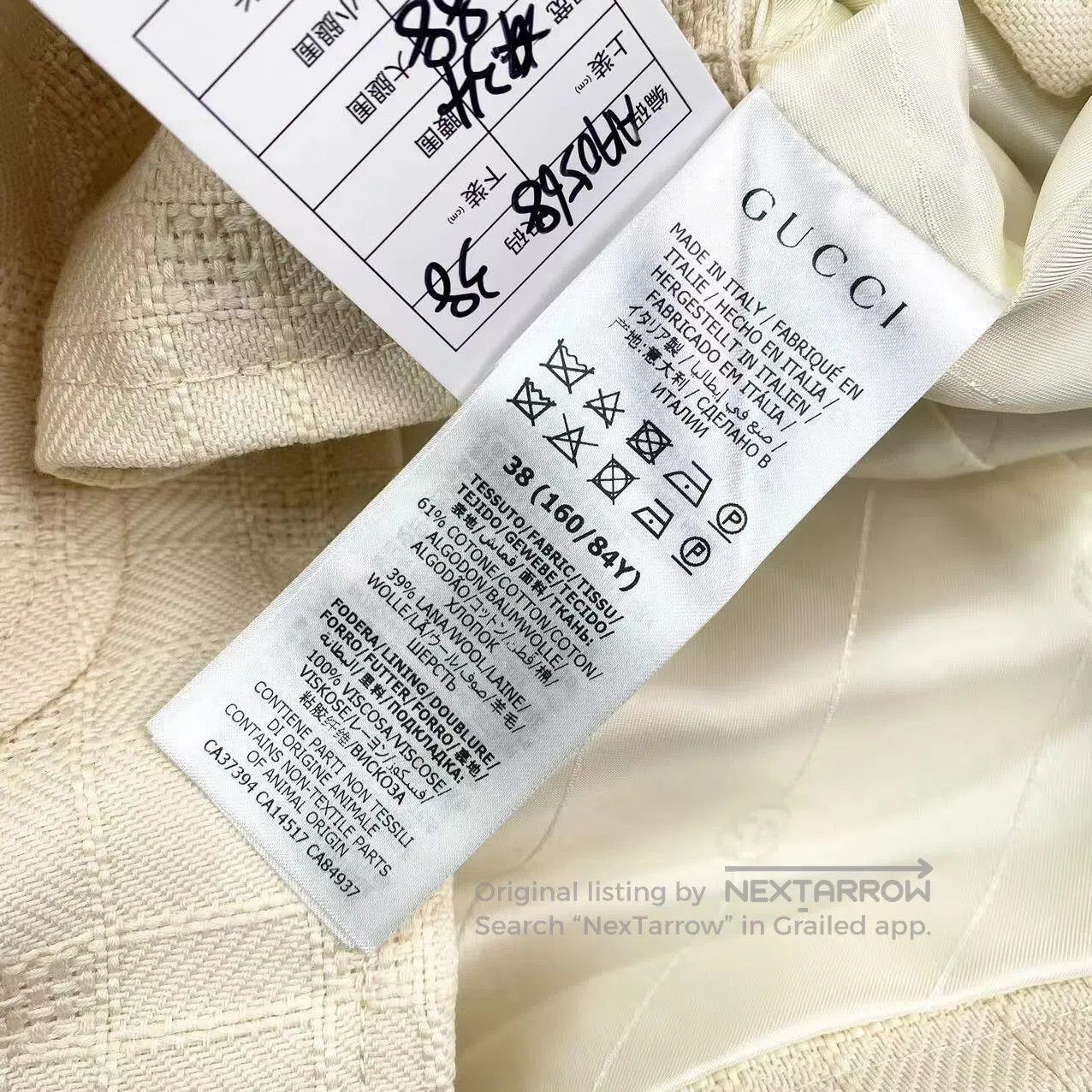 Gucci Guicci Embroidered coat| Size XS / US 0-2 / IT 36-38 - 4 Thumbnail