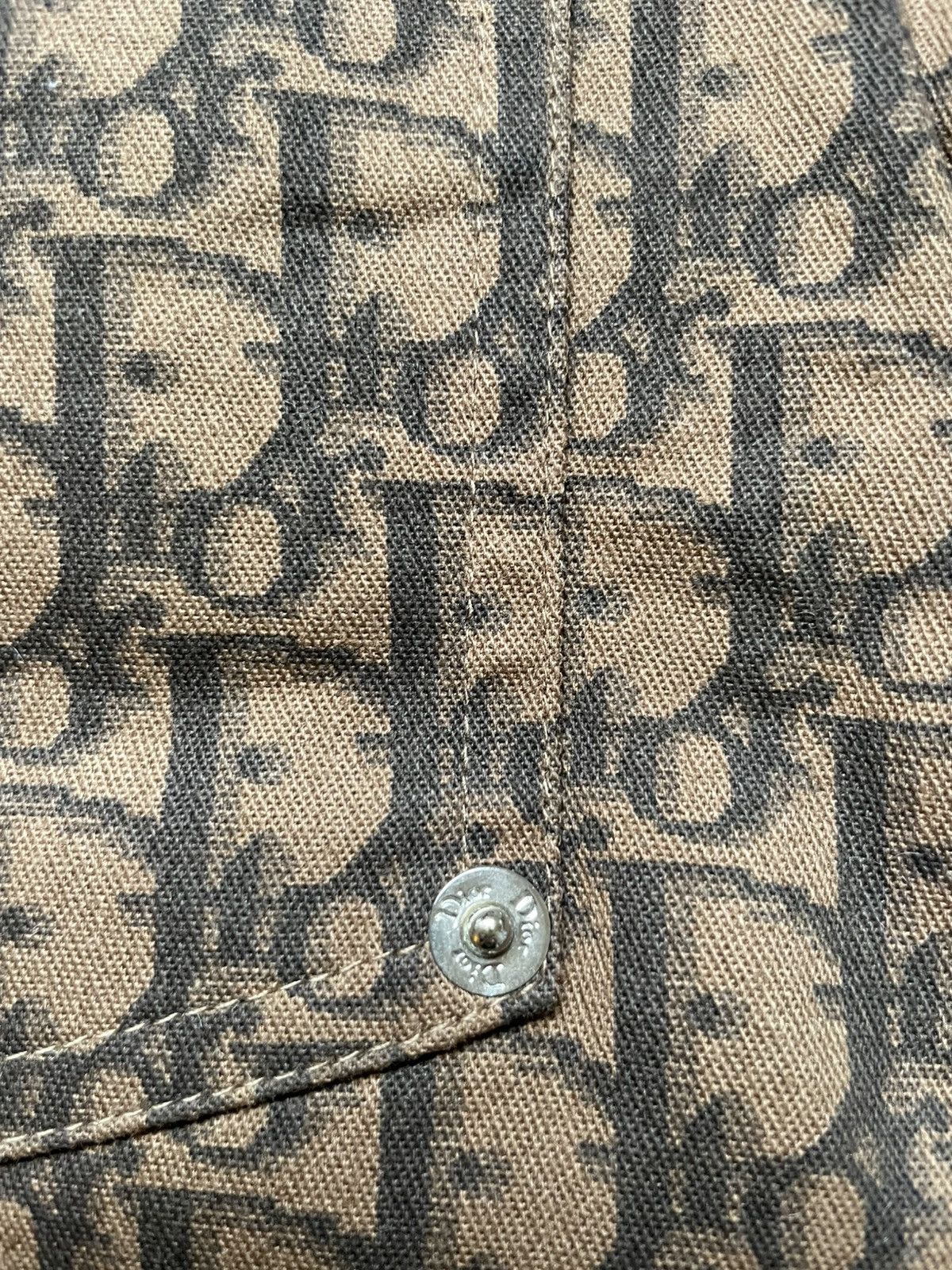 Dior CHRISTIAN DIOR MONOGRAM OBLIQUE SKIRT Size 27" / US 4 / IT 40 - 5 Thumbnail