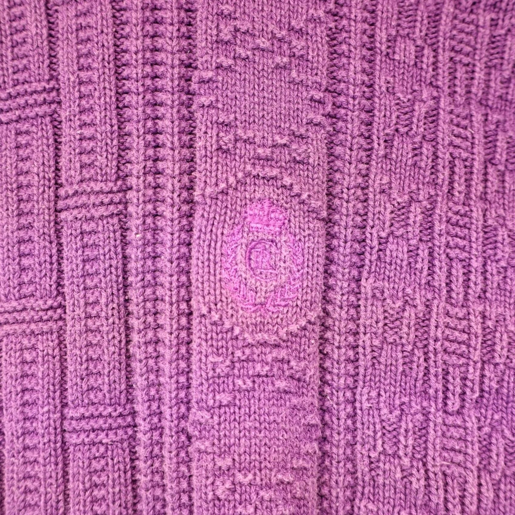 Ralph Lauren VINTAGE Chaps Ralph Lauren Crewneck Sweater Long Sleeve Purple USA Large Boys Mens Size L - Crewneck, Knit, USA, Chaps Ralph Lauren, Viking? Size US L / EU 52-54 / 3 - 2 Thumbnail