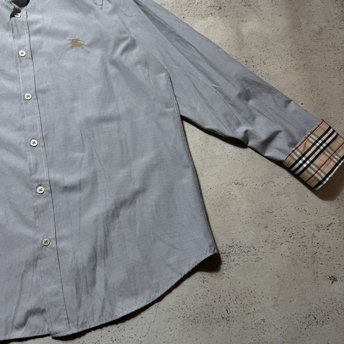 Burberry vintage burberry Signature plaid shirt with large logo. Size US M / EU 48-50 / 2 - 5 Thumbnail