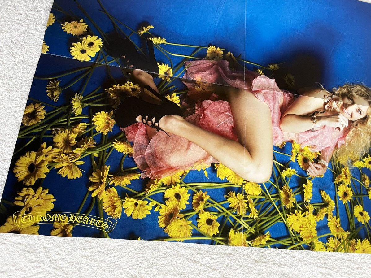 Chrome Hearts Chrome hearts flower girl 15x19 Magazine poster Size ONE SIZE - 2 Thumbnail