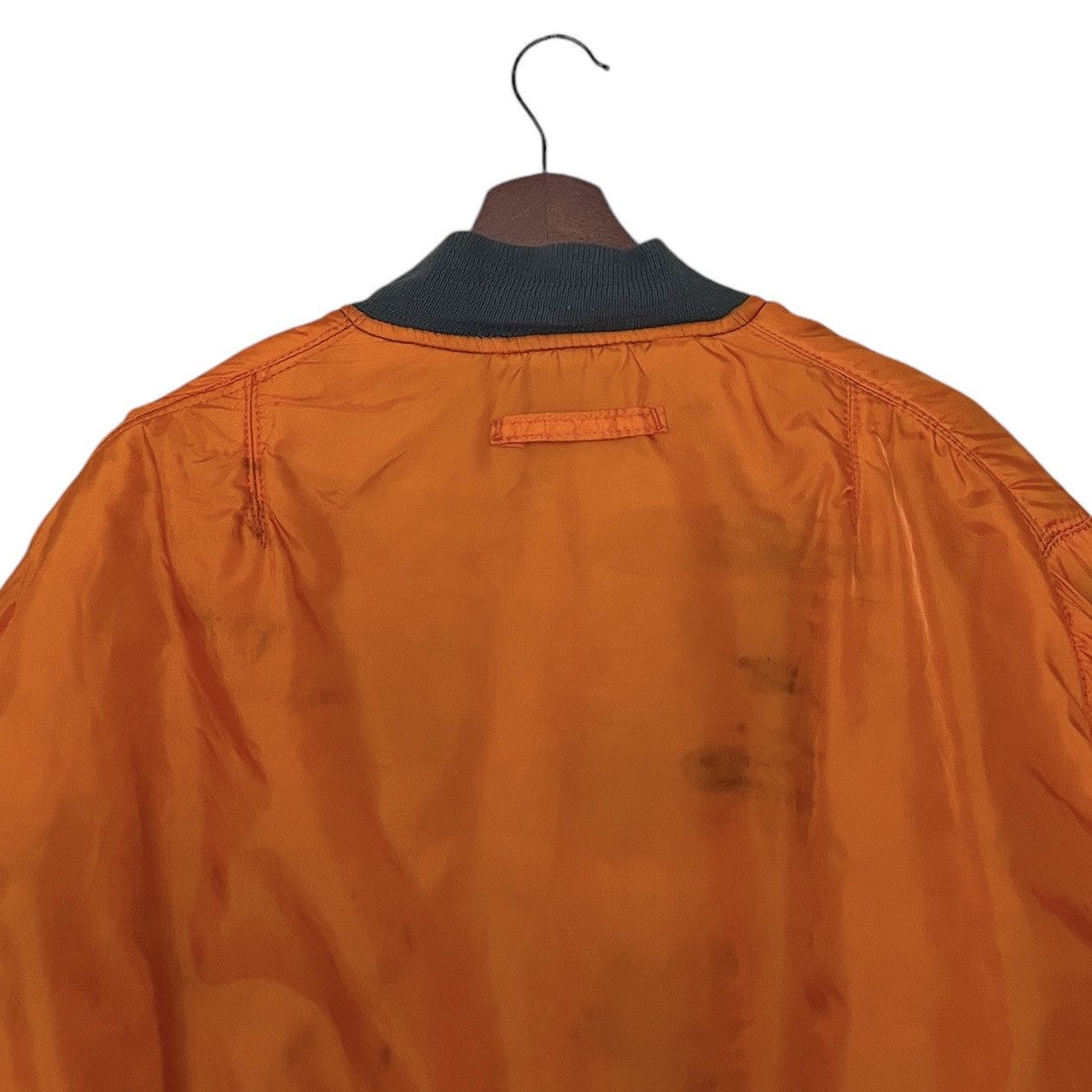 Alpha Industries Vintage Alpha Industries MA-1 Fly Jacket 1980s Size US XL / EU 56 / 4 - 12 Thumbnail