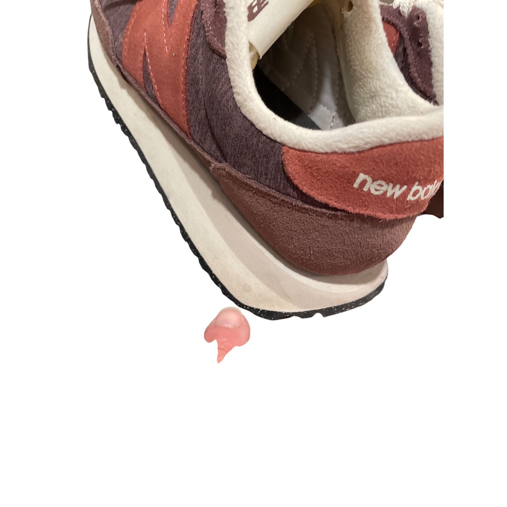 New Balance New Balance 237 wms red brown suede fabric walk run sneakers Size US 8 / IT 38 - 13 Thumbnail