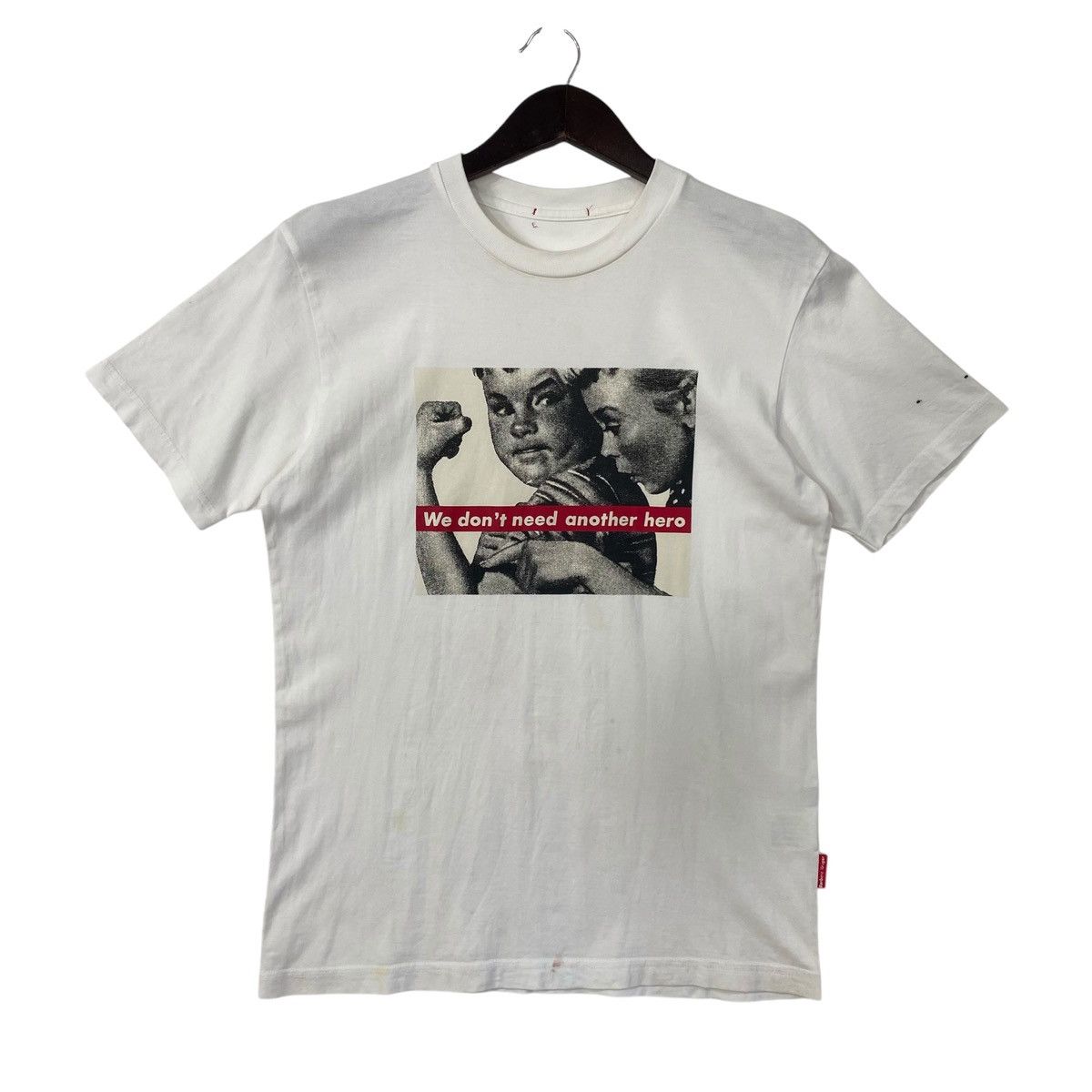 Barbara Kruger 💥BARBARA KRUGER we don't need another hero tee t-shirt Size US S / EU 44-46 / 1 - 1 Thumbnail