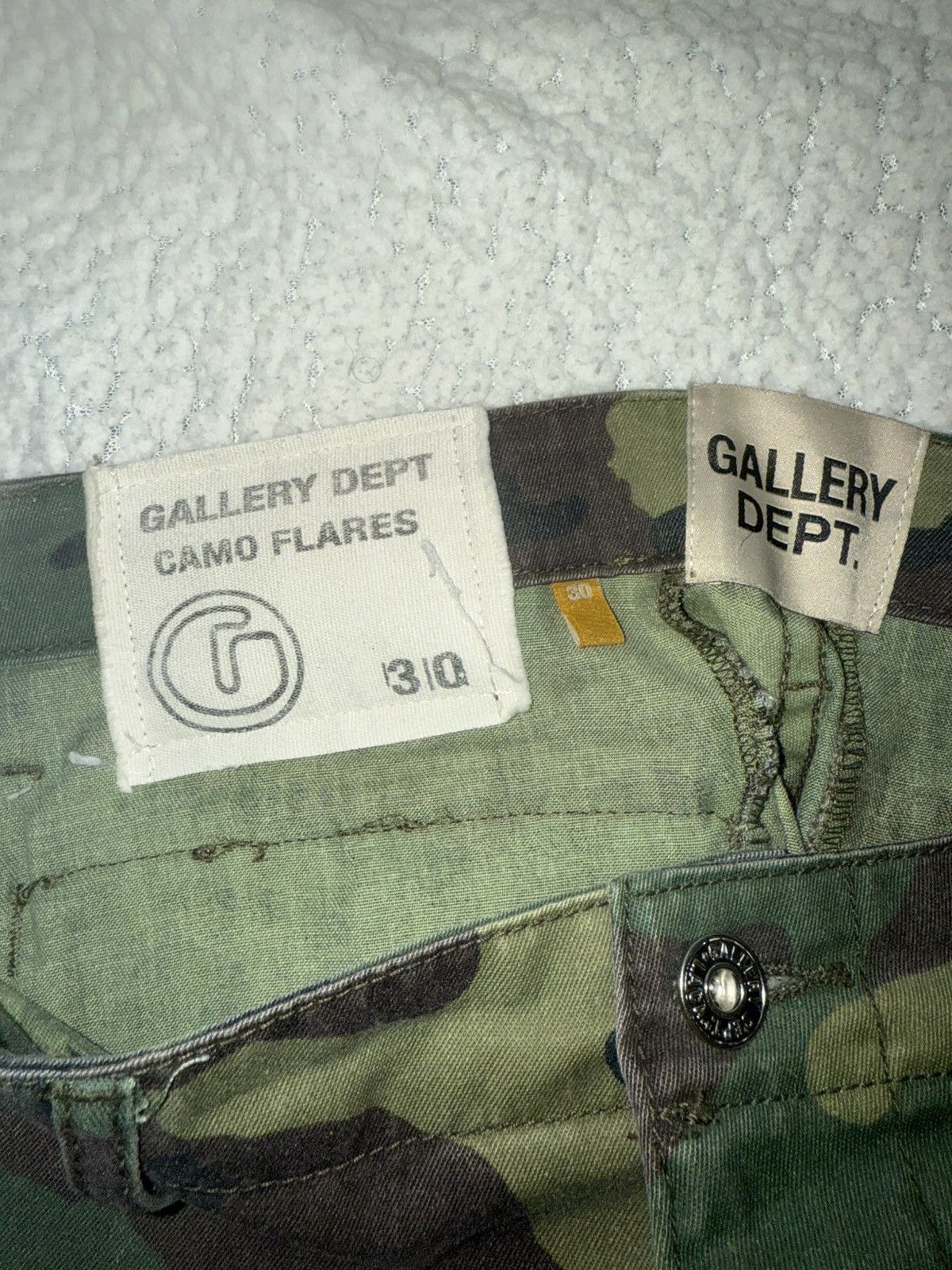 Gallery Dept. Gallery Dept. LA Camo Flare Pants Camo Army Size US 30 / EU 46 - 13 Thumbnail