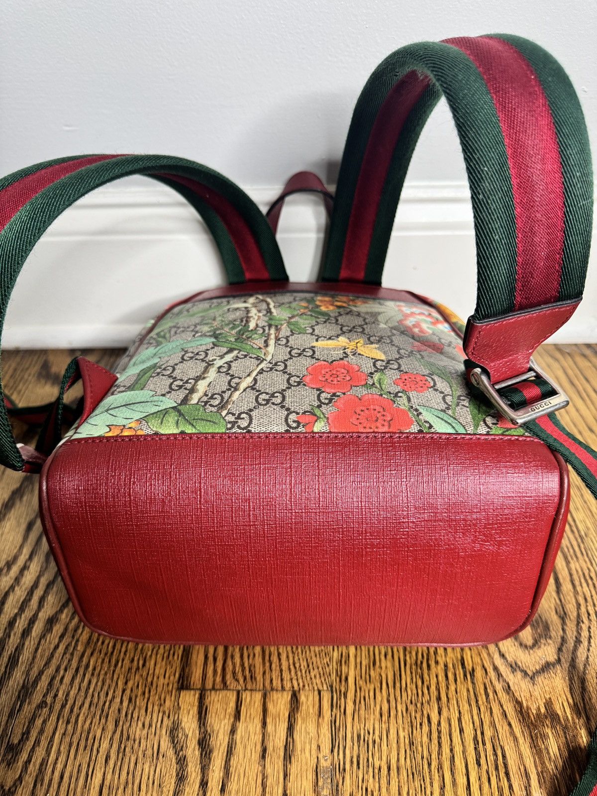 Gucci Gucci Red supreme canvas Size ONE SIZE - 5 Thumbnail