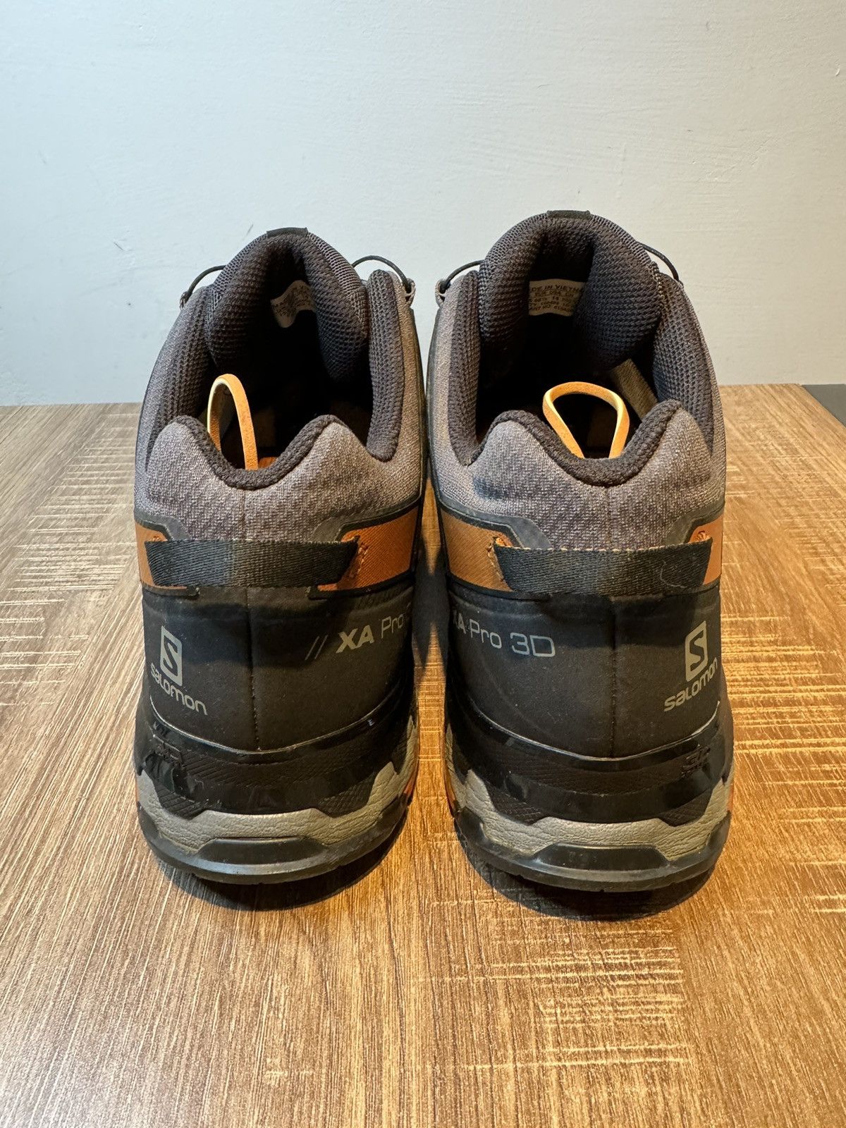 Salomon Salomon XA Pro 3D Mens Size 13.5 Gore-Tex Black Gray Trail Size US 13 / EU 46 - 4 Thumbnail