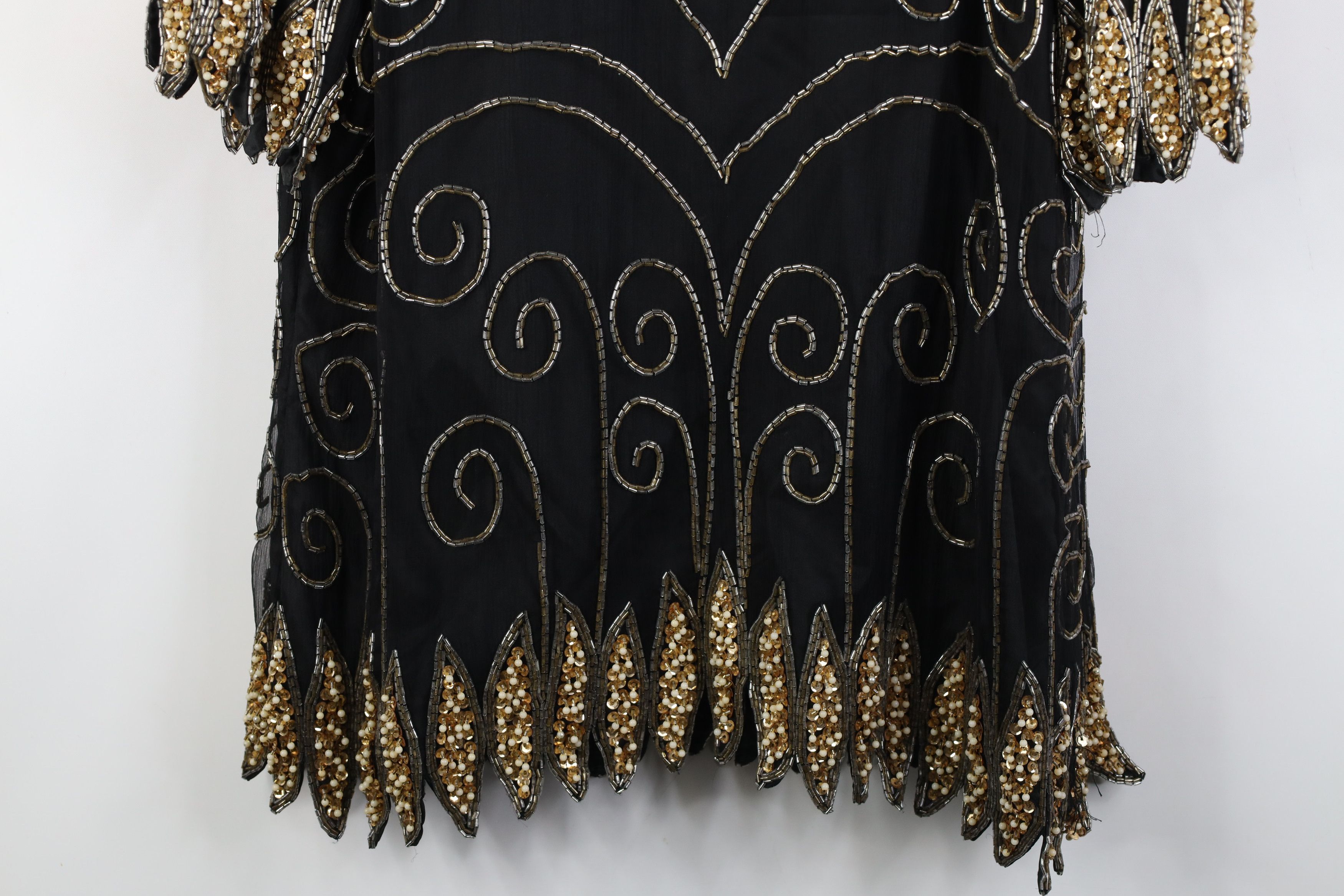Vintage Vintage 80s 90s Streetwear Beaded Pullover Shirt Jacket Size XL / US 12-14 / IT 48-50 - 11 Thumbnail