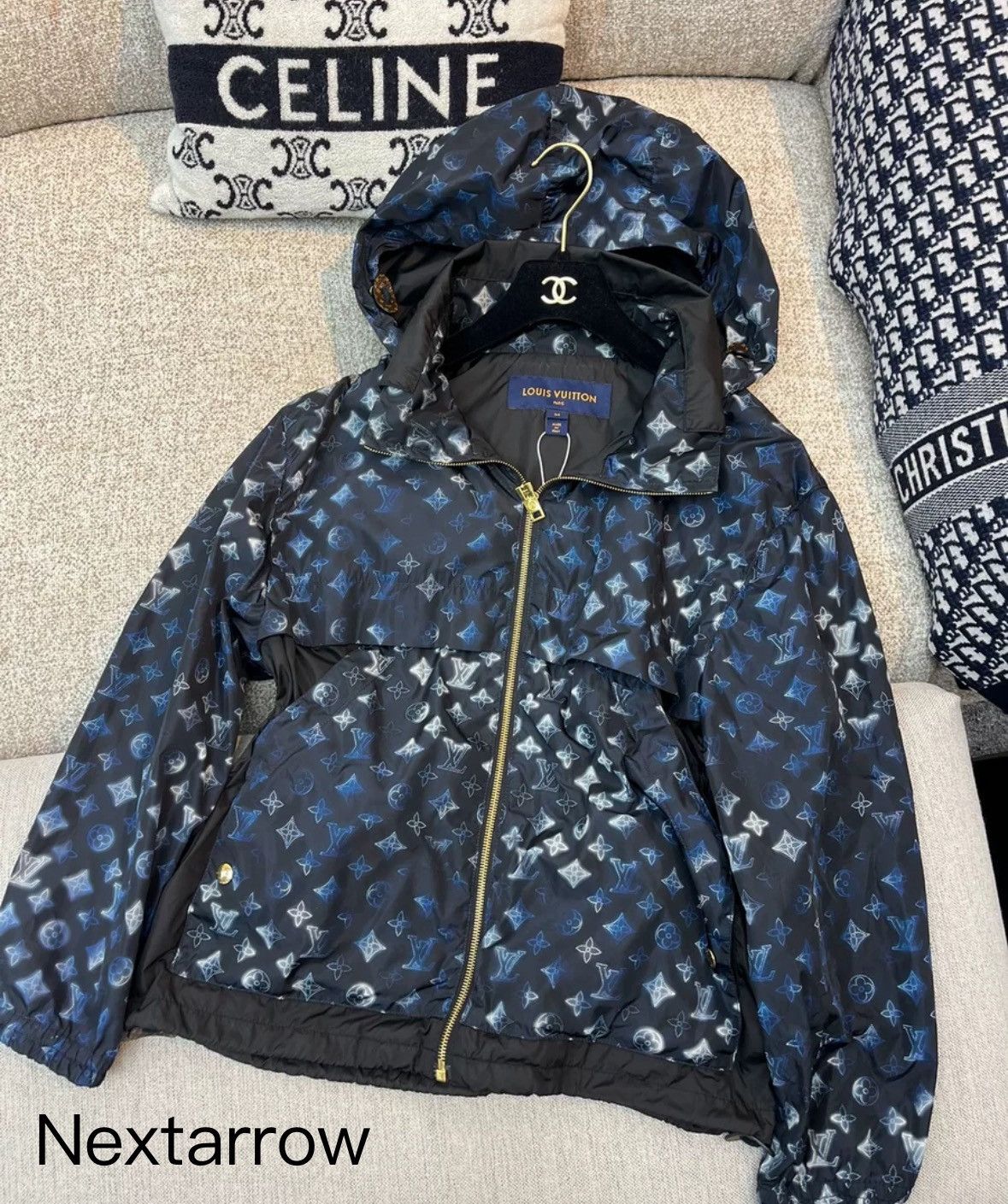 Louis Vuitton Louis Vuitton vintage floral print hooded jacket Size US S / EU 44-46 / 1 - 1 Thumbnail