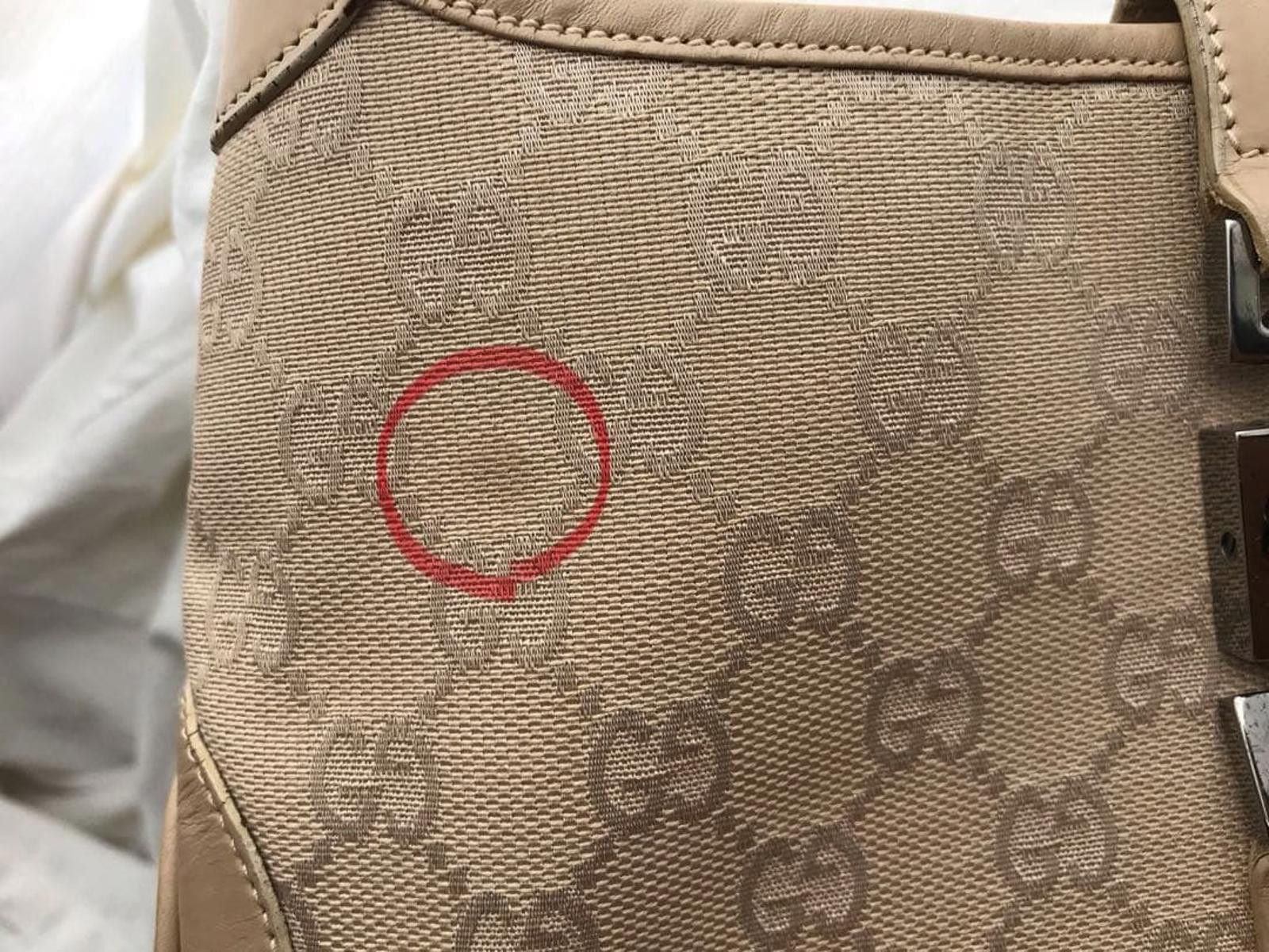 Gucci Gucci - Beige Monogram Canvas Shoulder Bag Size ONE SIZE - 9 Thumbnail
