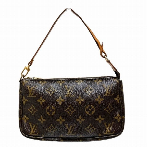 Louis Vuitton Louis Vuitton Louis Vuitton Monogram Pochette Accessoires Bag Canvas Shoulder Bag M51980 in Good Condition Size ONE SIZE - 1 Thumbnail