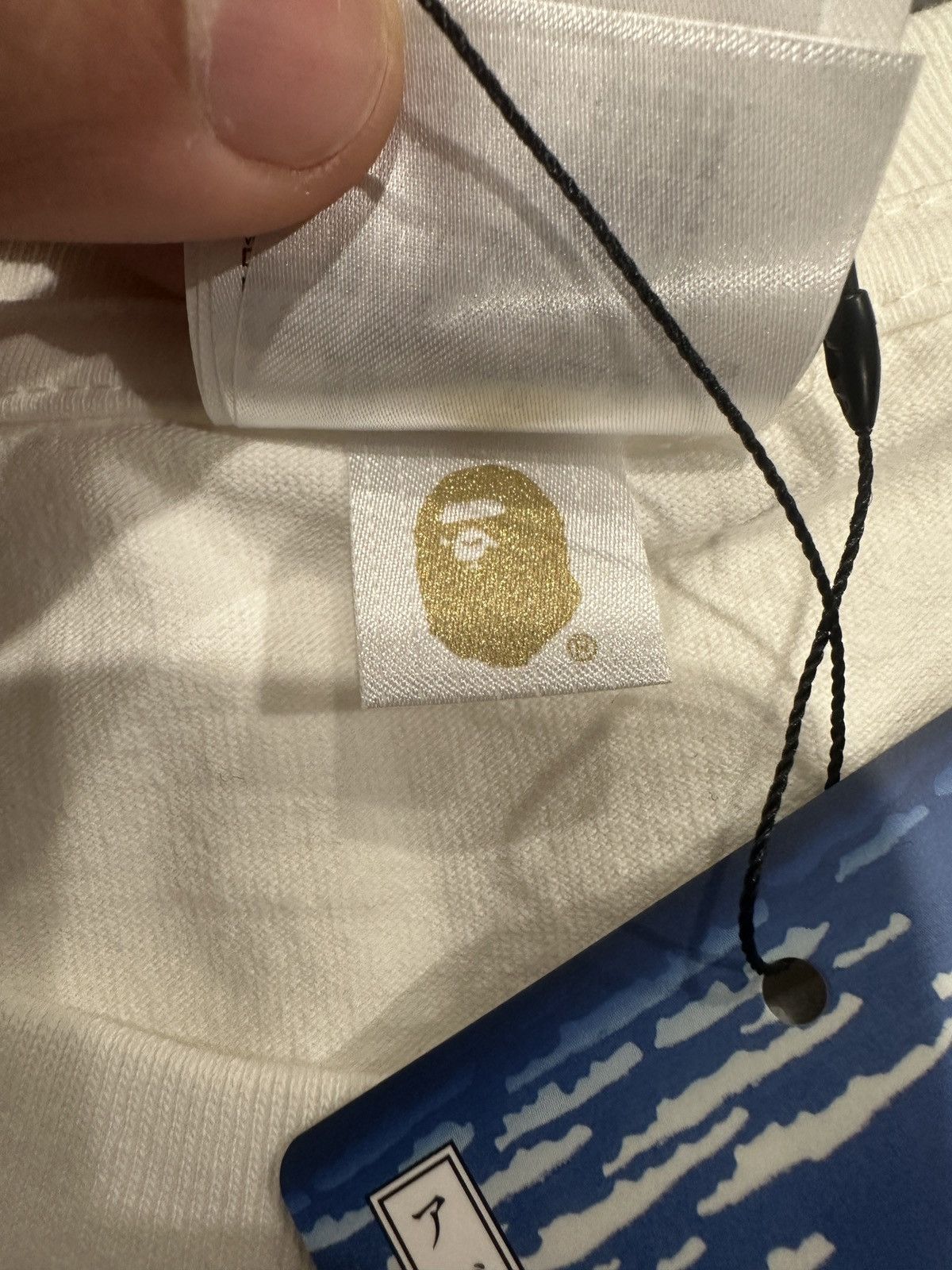 Bape Bape x ukiyo-e fuji tee Size US L / EU 52-54 / 3 - 7 Thumbnail