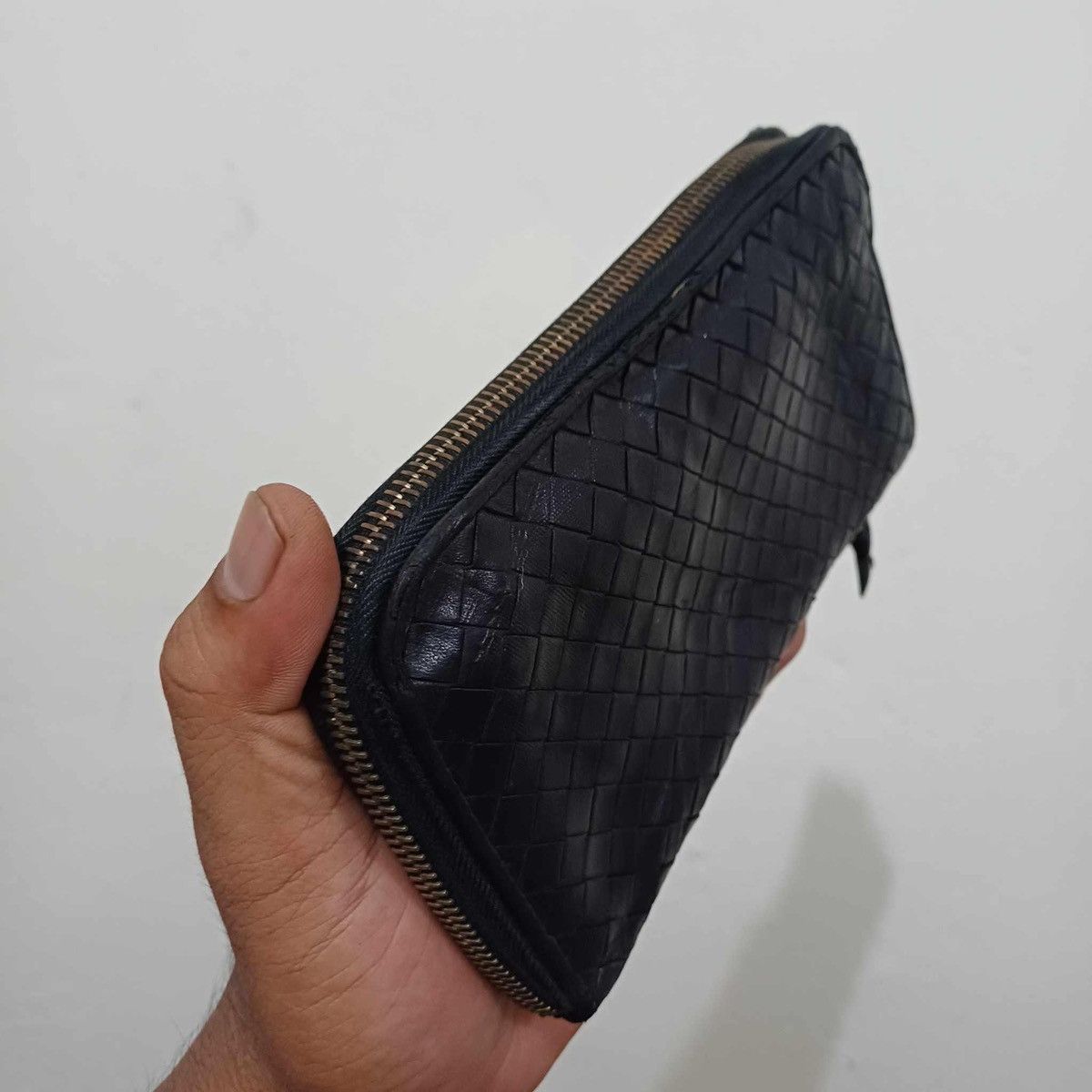 Bottega Veneta Bottega Veneta Intrecciato Black Bifold Long Wallet Size ONE SIZE - 11 Thumbnail
