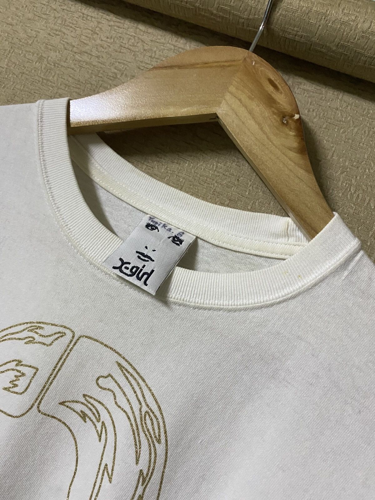 Hysteric Glamour × Japanese Brand X-Girl Music Quotes Big Logo Size US M / EU 48-50 / 2 - 3 Thumbnail