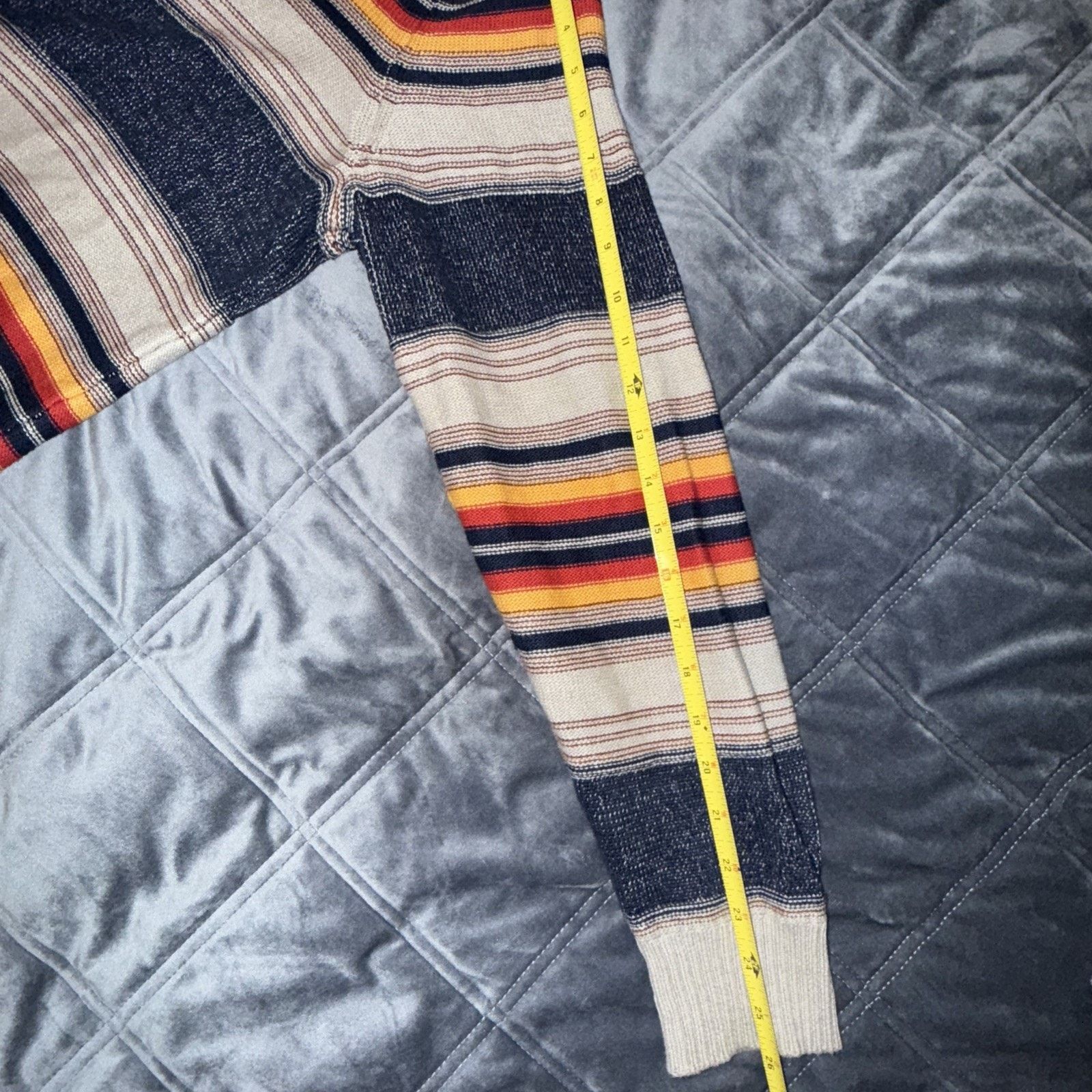 Other Sun + Stone Sweater multi color XL Preppy Cabin Core Ski EUC Size US XL / EU 56 / 4 - 10 Thumbnail