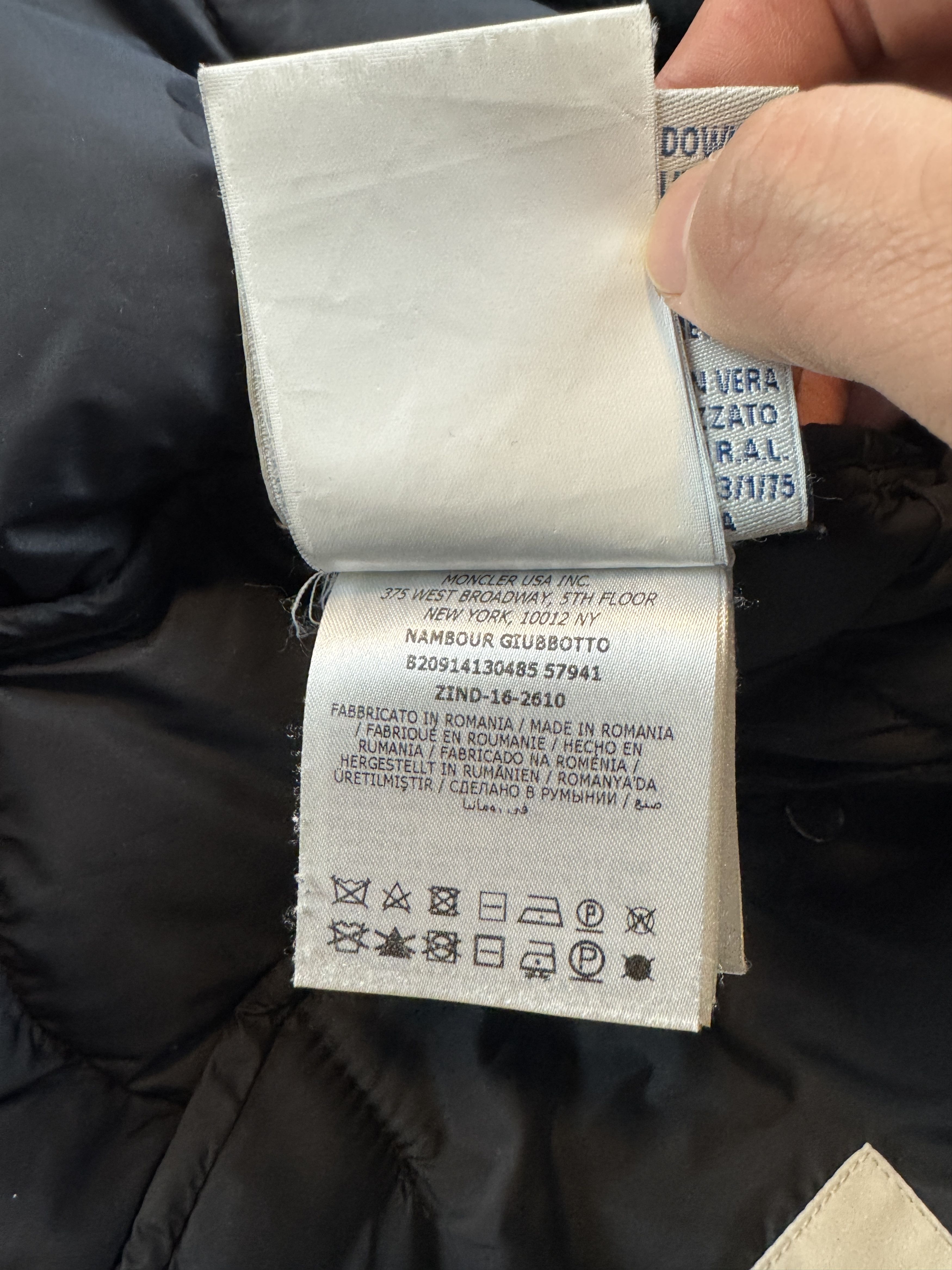 Moncler Moncler Nambour Giubotto Size US XL / EU 56 / 4 - 9 Thumbnail