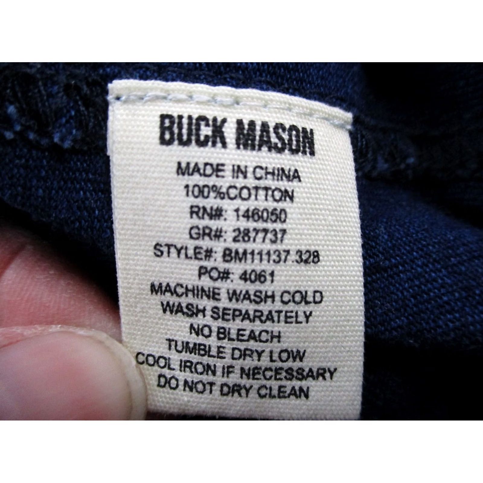 Buck Mason Buck Mason Shirt Mens M Blue Lightweight Thermal Knit Casual Minimalist Size US M / EU 48-50 / 2 - 7 Thumbnail