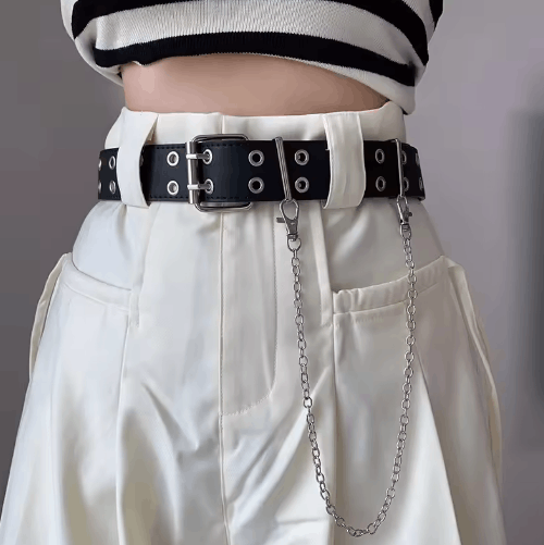 The Unbranded Brand Women's Genuine Leather Belt – Retro Alloy Buckle Size ONE SIZE - 6 Thumbnail