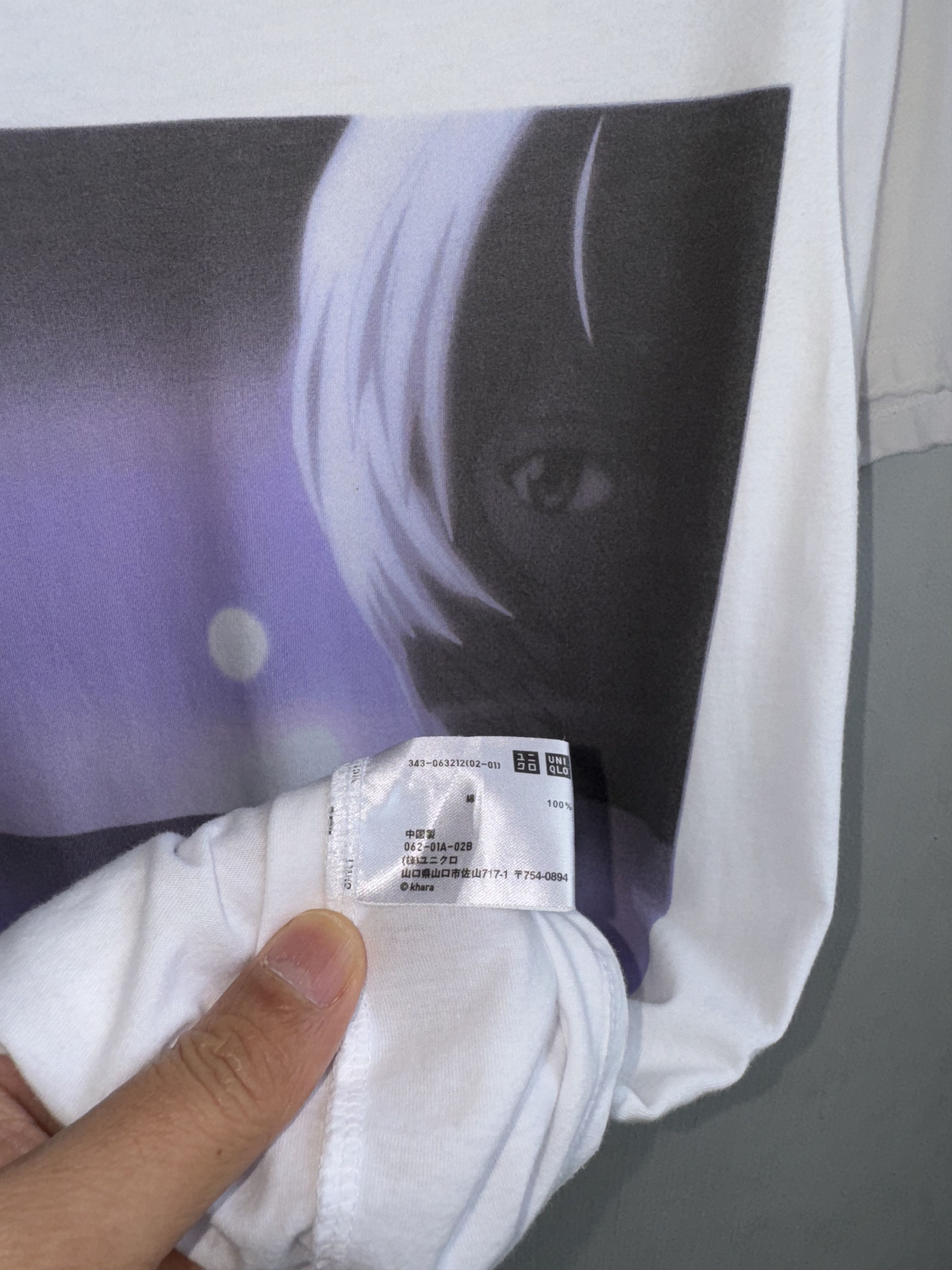 Anime × Uniqlo Neon Genesis Evangelion Anime Rei Ayanami Uniqlo Shirt Size M / US 6-8 / IT 42-44 - 4 Thumbnail