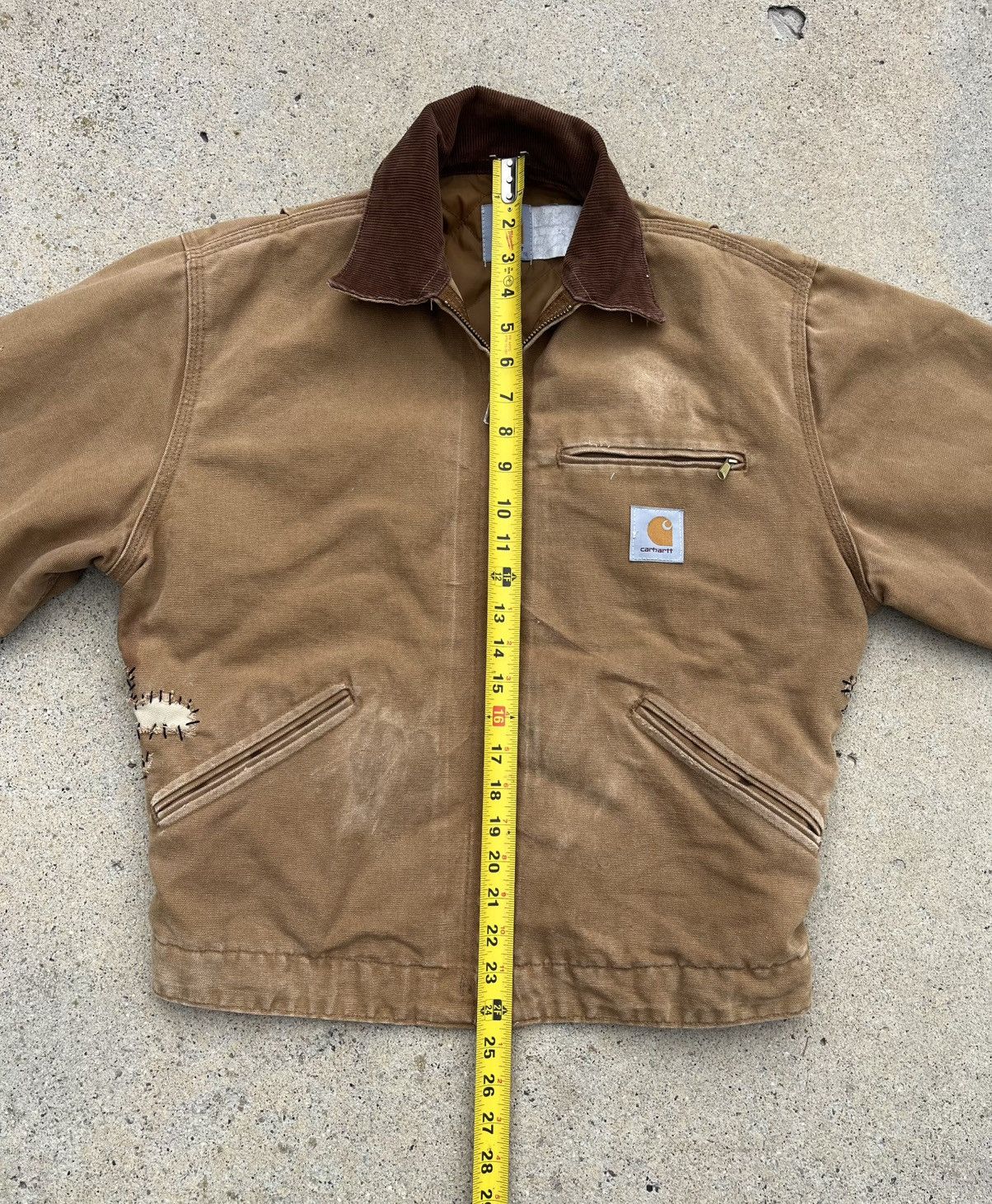 Carhartt Vintage Carhartt Detroit Jacket Quilt Lined Union Made USA Size US S / EU 44-46 / 1 - 11 Thumbnail