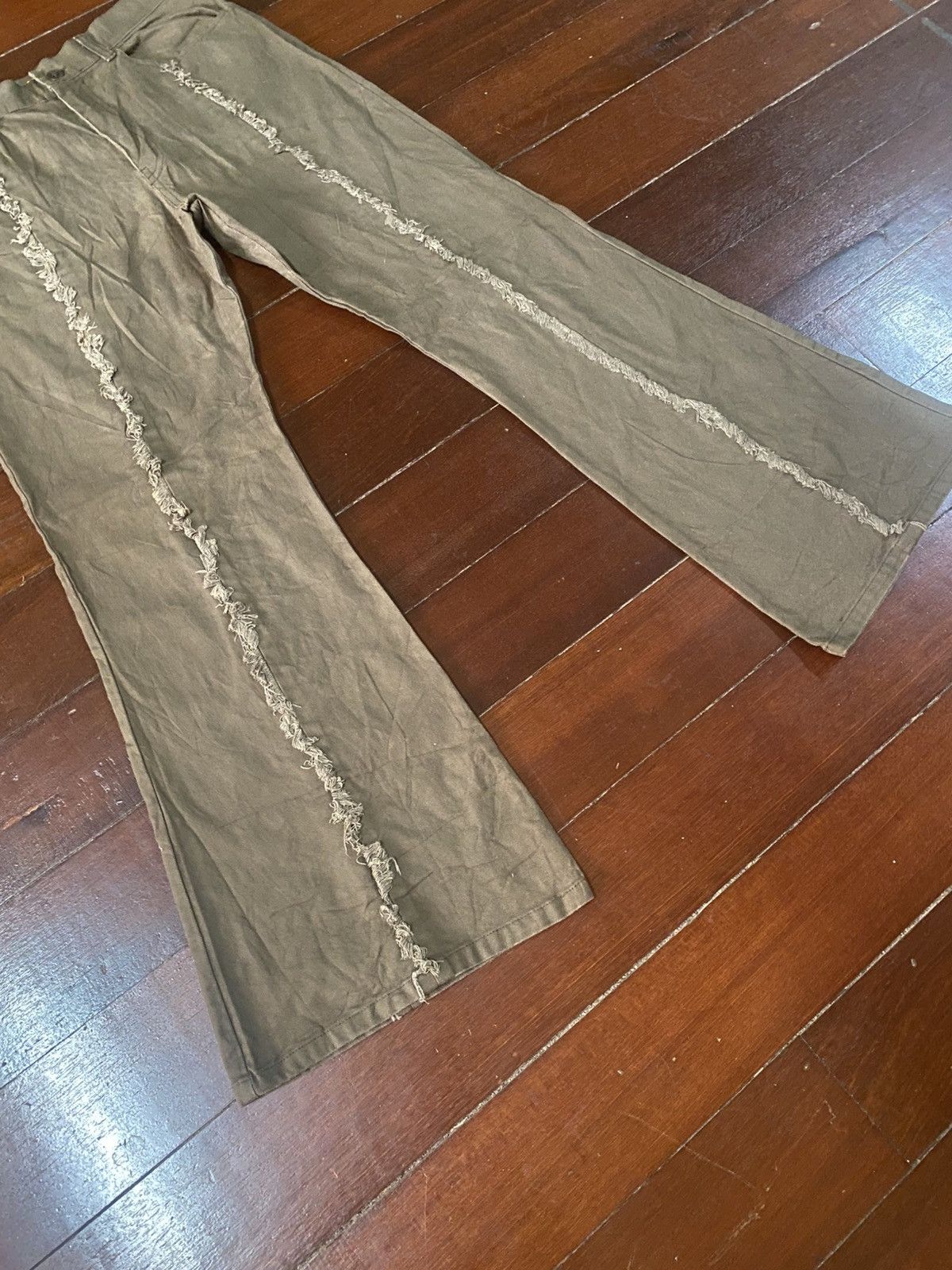 If Six Was Nine Flare Pants orange juice Bondage Cargo Pant Bootcut Size US 33 - 7 Thumbnail