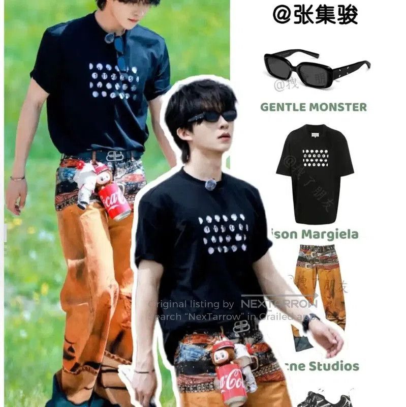 Maison Margiela Maison Margiela Black Cotton Men's T-Shirt . Size US M / EU 48-50 / 2 - 9 Thumbnail