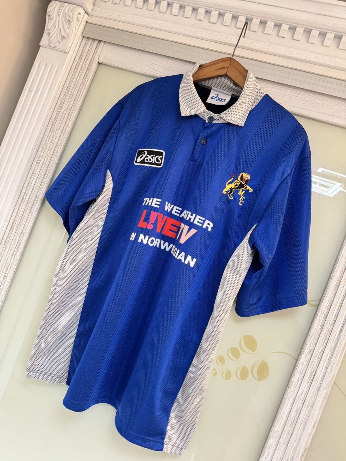 Asics Vintage Millwall 1997-1998 Home Soccer Jersey Football Kit Size US XL / EU 56 / 4 - 3 Thumbnail