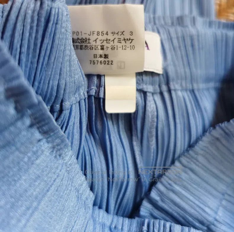 Issey Miyake Issey Miyake Blue Short Sleeve Size L / US 10 / IT 46 - 9 Thumbnail