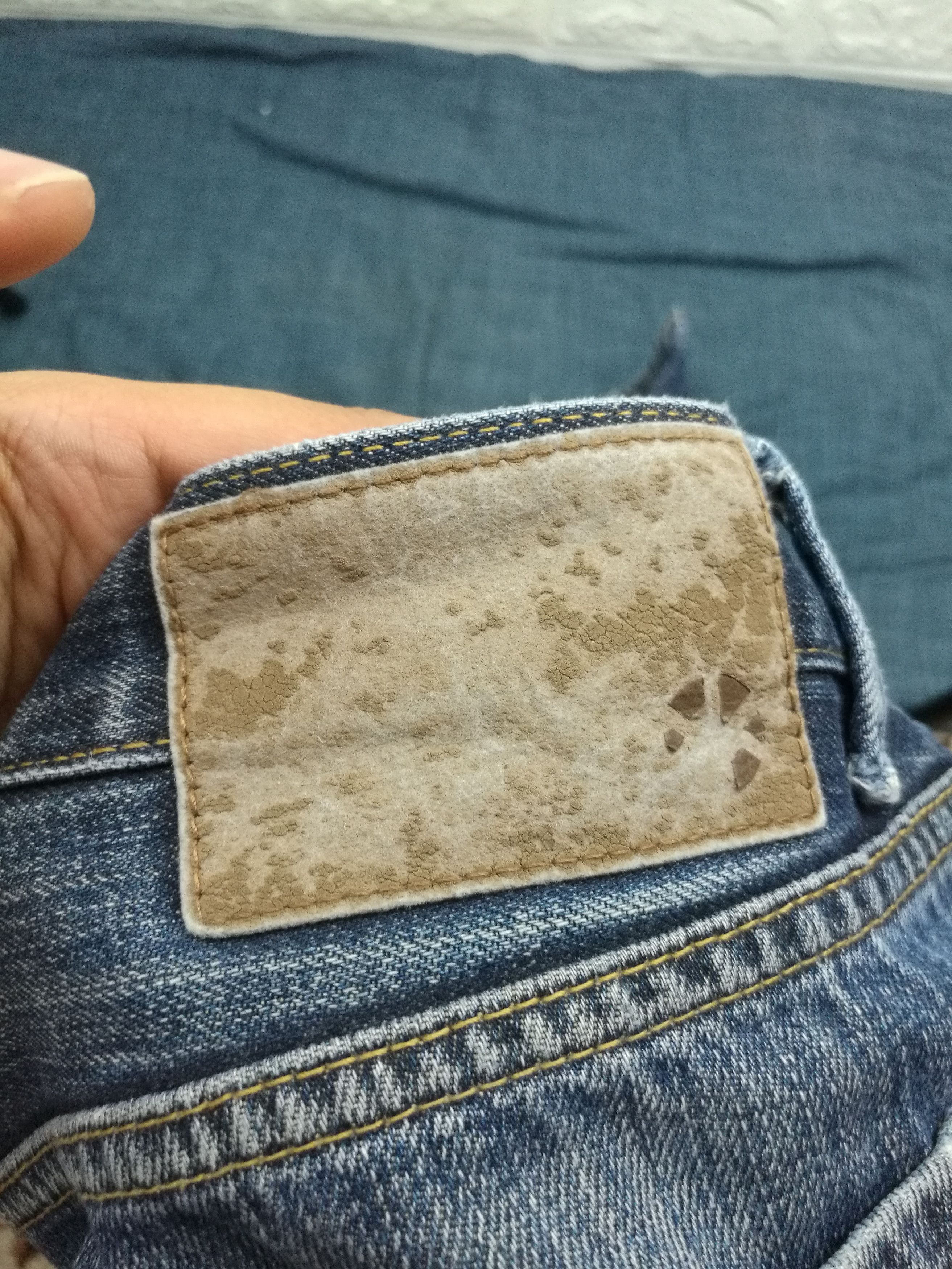 Japanese Brand Vintage Japanese Brand Kenji Straight Cut Blue Wash Jeans Size US 36 / EU 52 - 12 Thumbnail