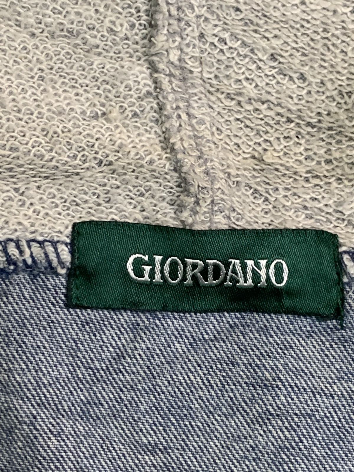 Giordano Rare Design Giordano Snap Button Denim Hoodie Size US L / EU 52-54 / 3 - 4 Thumbnail