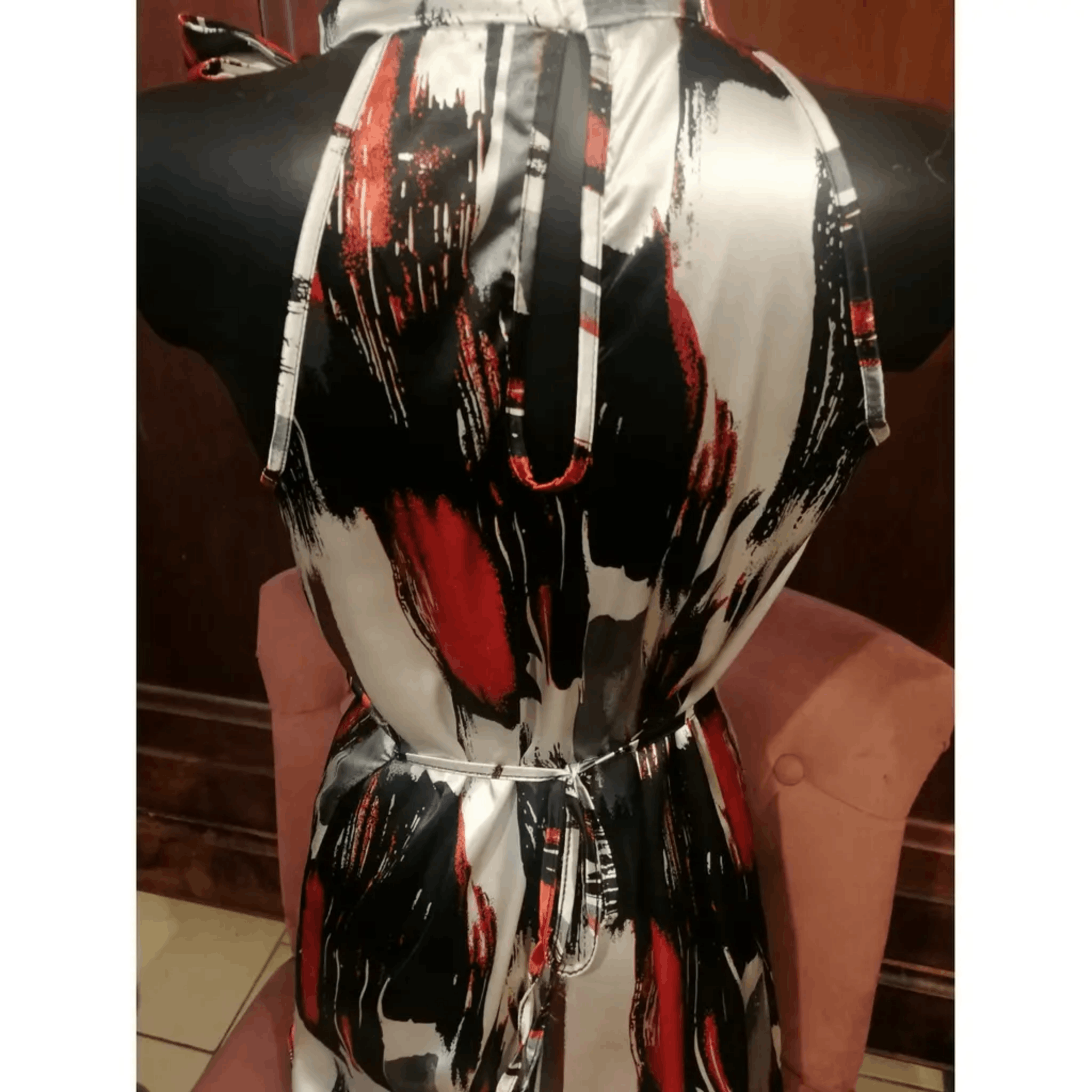 Other Abstract Brushstroke Sleeveless Top – Made in Italy Size M / US 6-8 / IT 42-44 - 7 Thumbnail