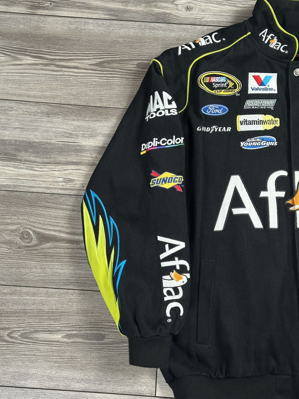 Chase Authentics × NASCAR Vintage Y2K Carl Edwards Chase Authentics Nascar Jacket Size US XL / EU 56 / 4 - 5 Thumbnail