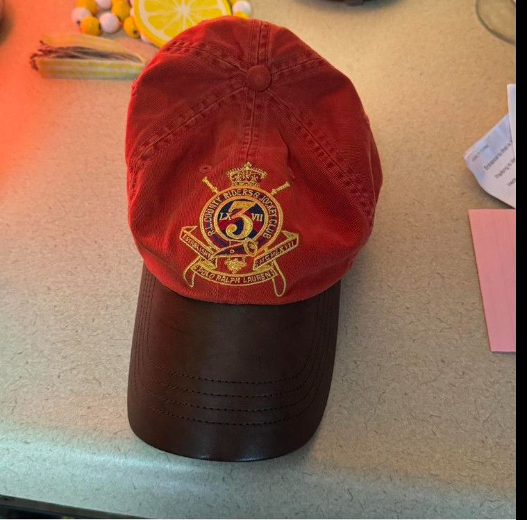 Vintage Ralph Lauren Polo Jockey Strapback