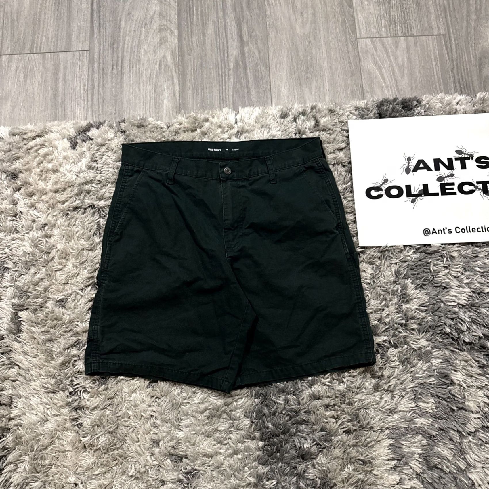 Old Navy VINTAGE Old Navy Cargo Shorts Men 36 Green Carpenter Baggy Y2K HTF 2000s Size 36 Size US 36 / EU 52 - 6 Thumbnail
