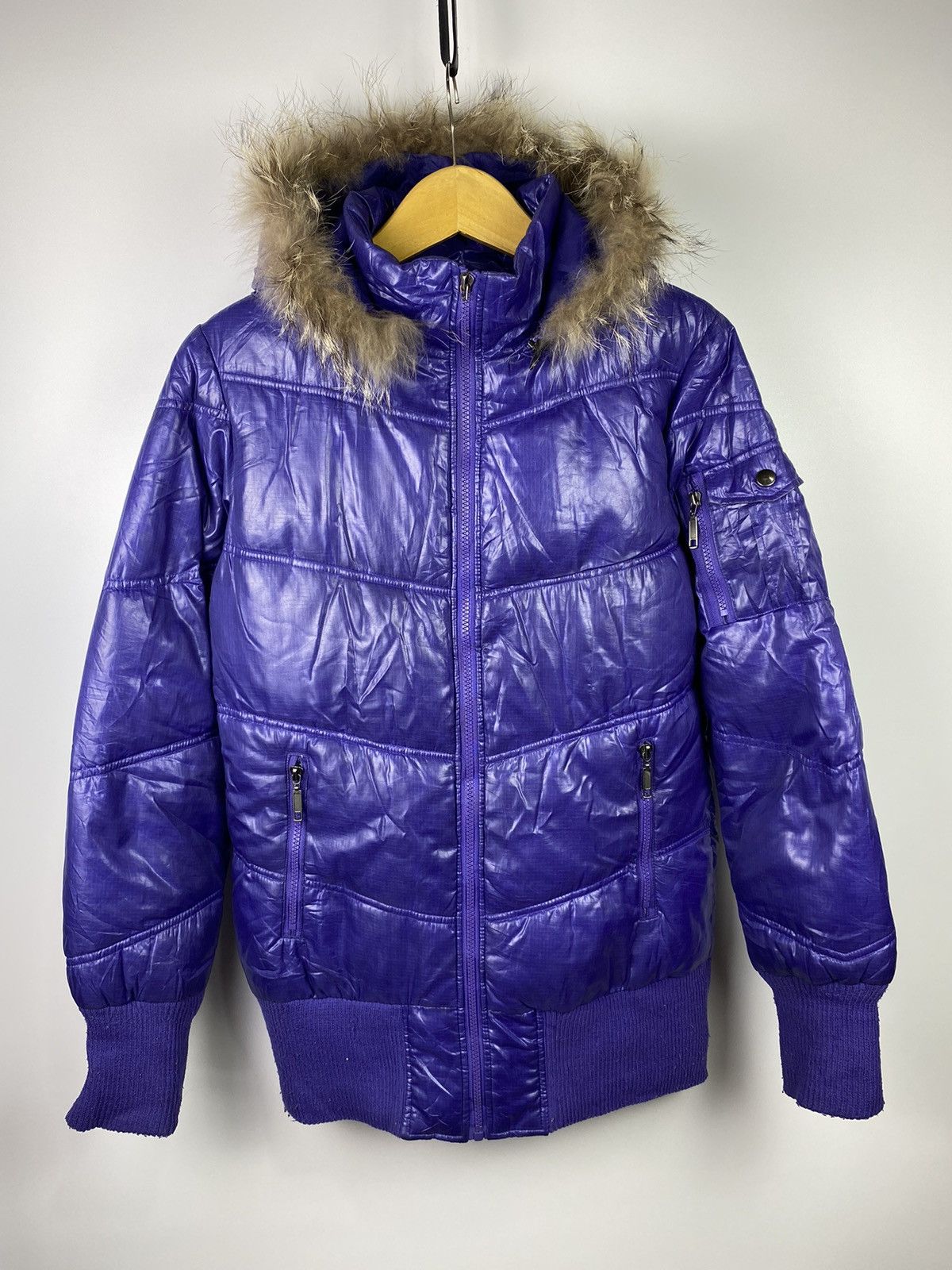 Japanese Brand Fur puffer down jacket pendora winter session Size US L / EU 52-54 / 3 - 2 Thumbnail