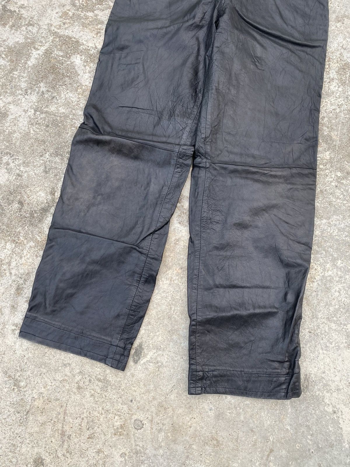 If Six Was Nine Context Japanese Leather Pants Archived Size US 31 - 3 Thumbnail